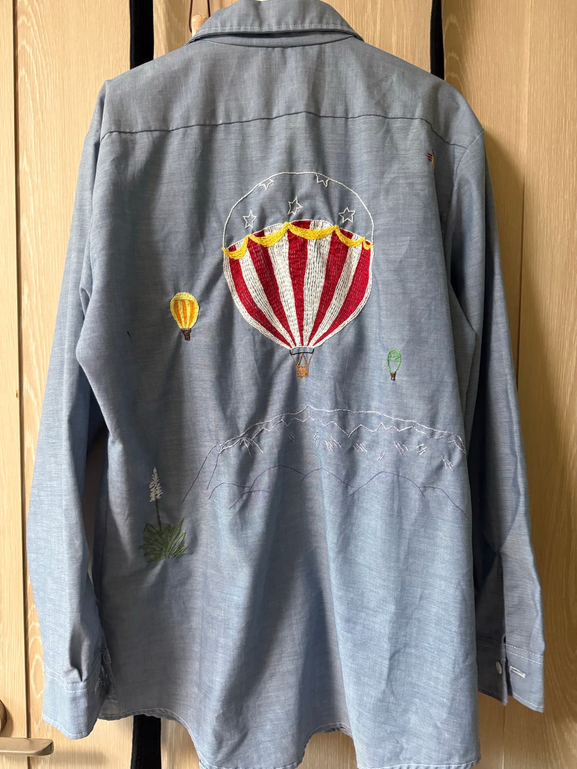 Permanent Press 자수 샴브레이 셔츠 상품이미지2