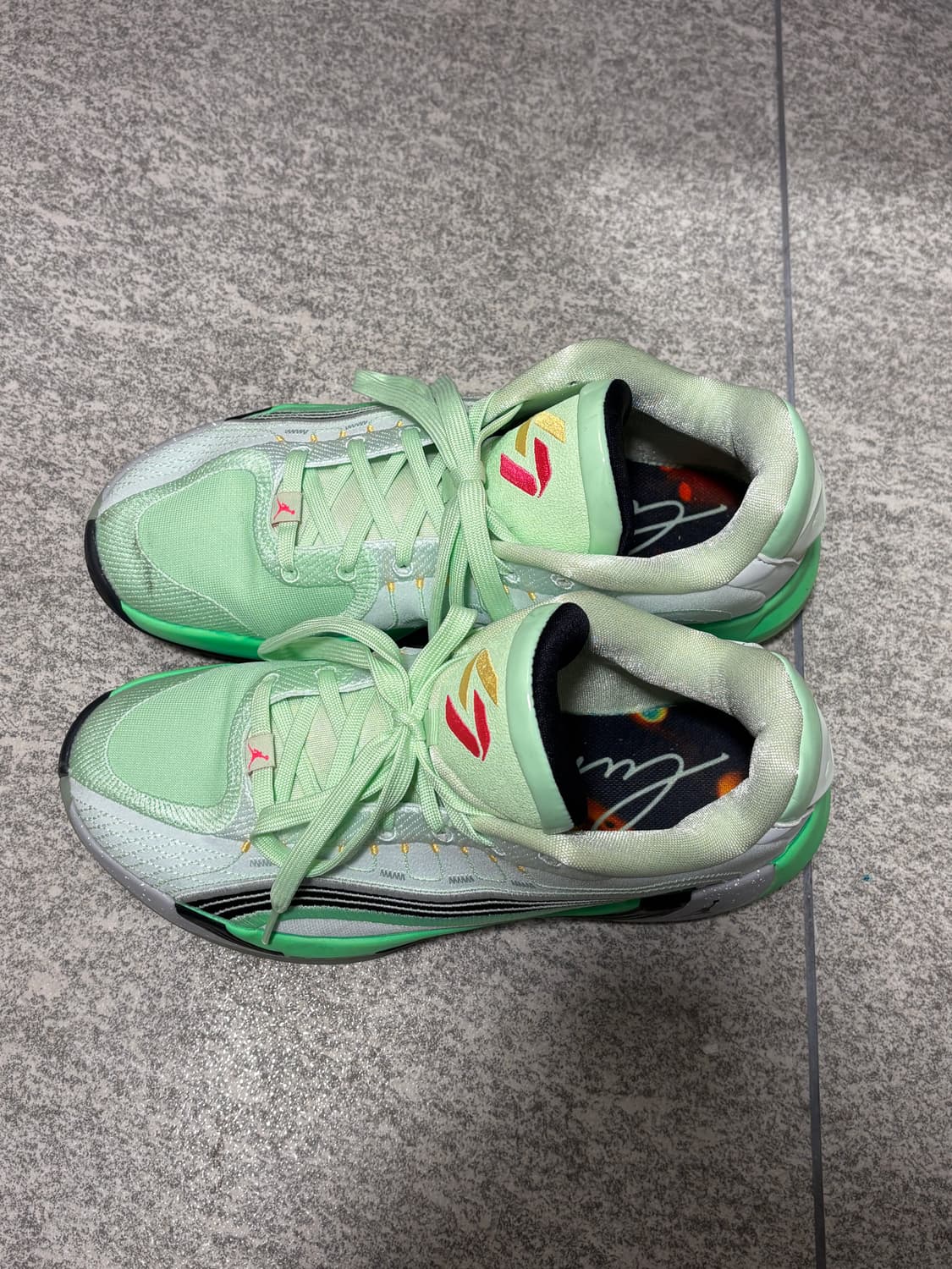 조던 루카 4 PF 스페이스 내비게이터 베스킷볼 배얼리 그린 베이퍼 그린 상품이미지1