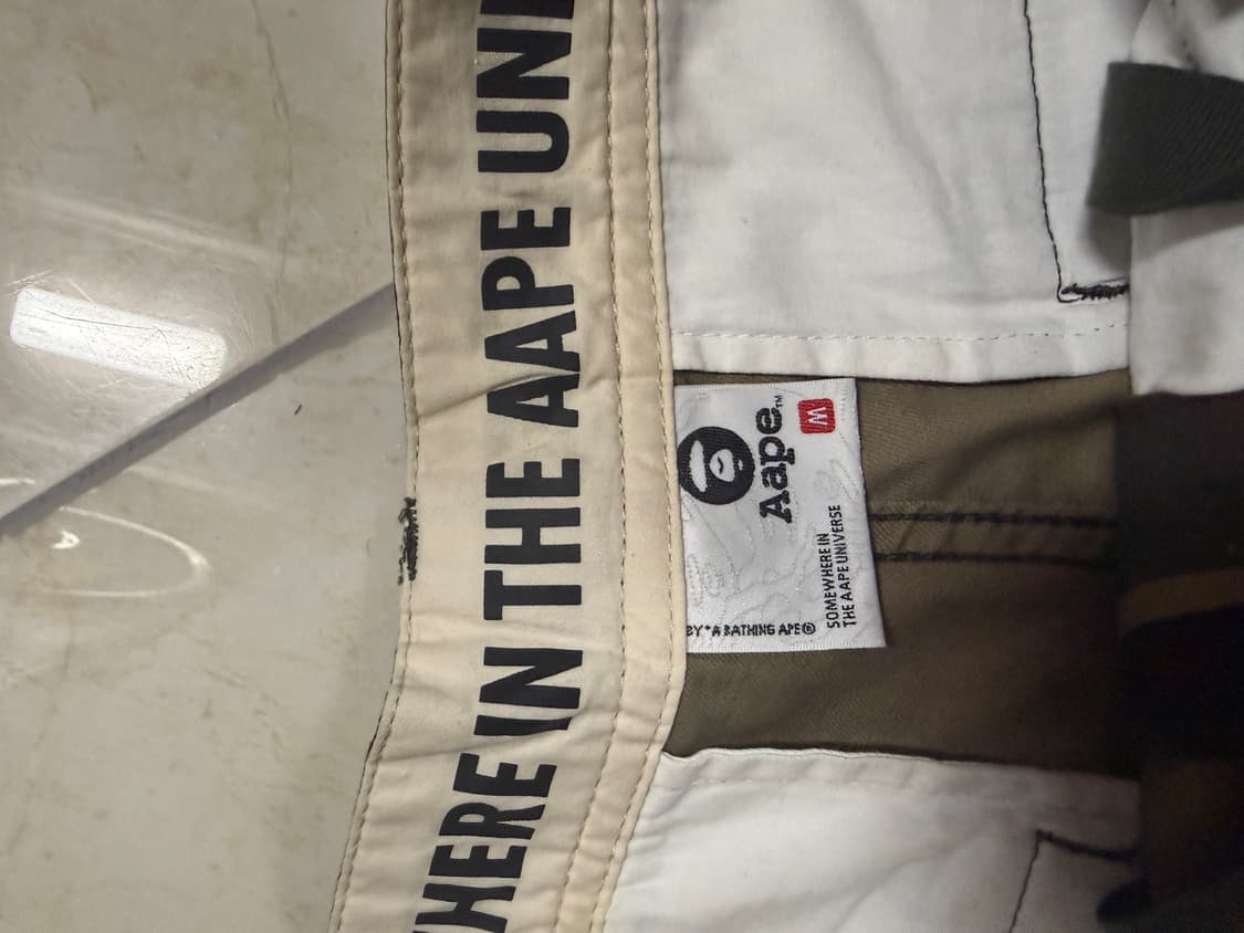 AAPE 카모 카고 반바지 상품이미지2