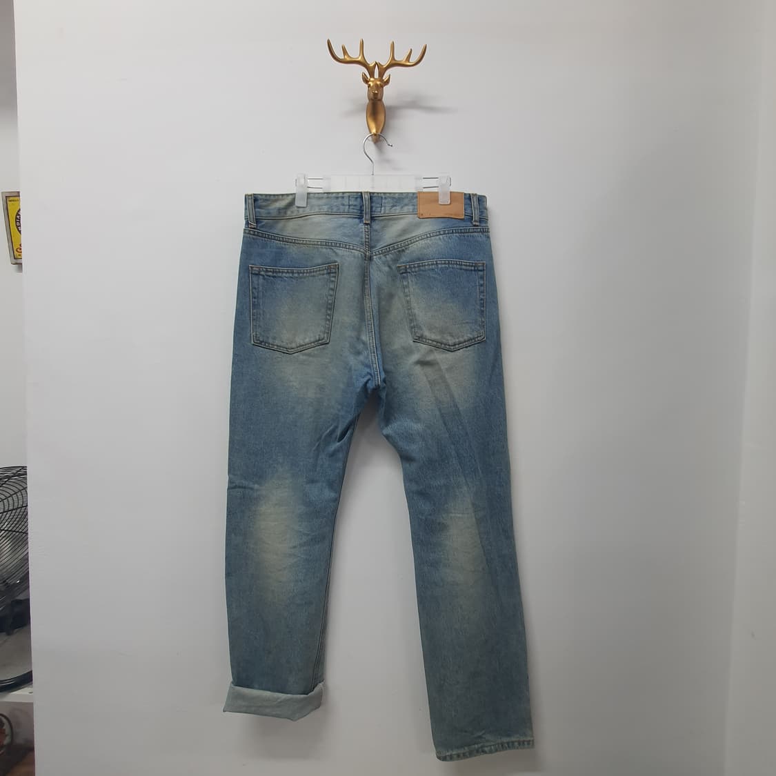 유니폼브릿지 데미지 셀비지데님 상품이미지2