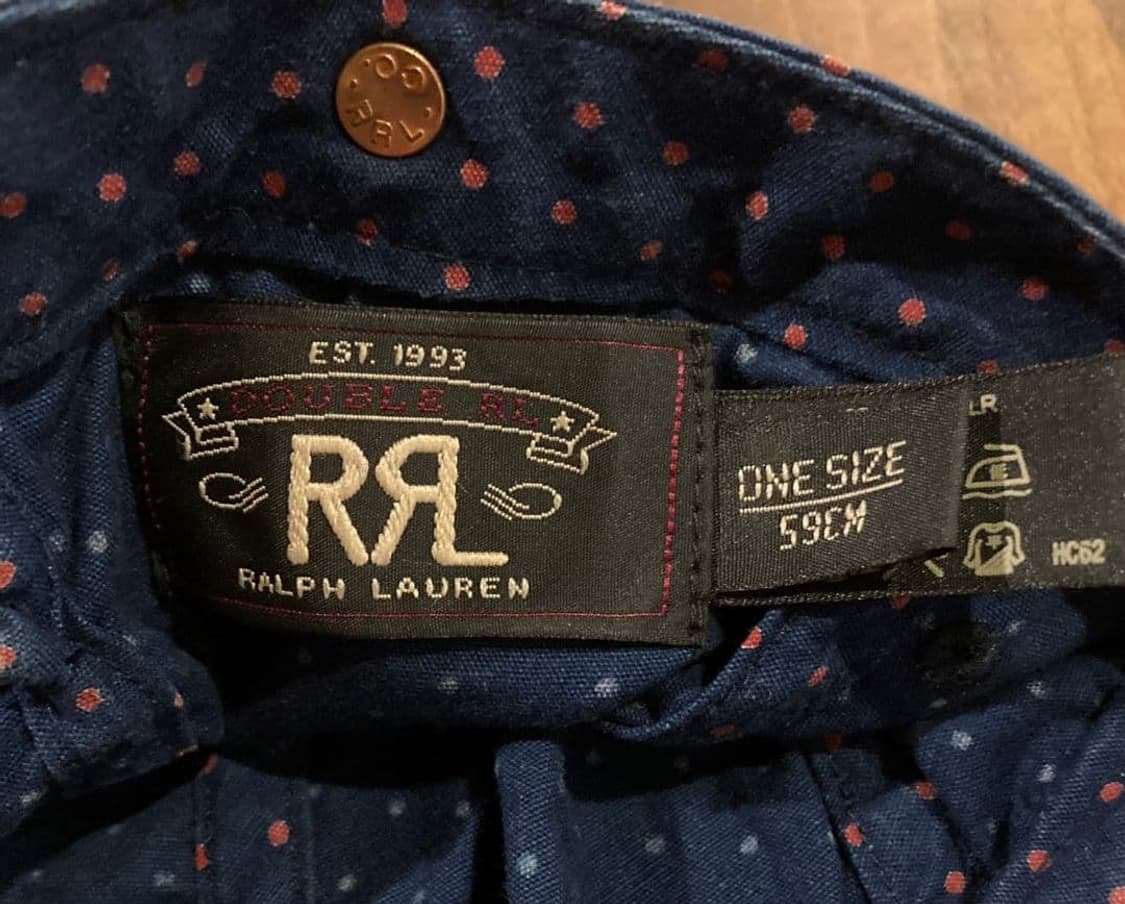 RRL 와바시 인디고 레이먼 캡 상품이미지5