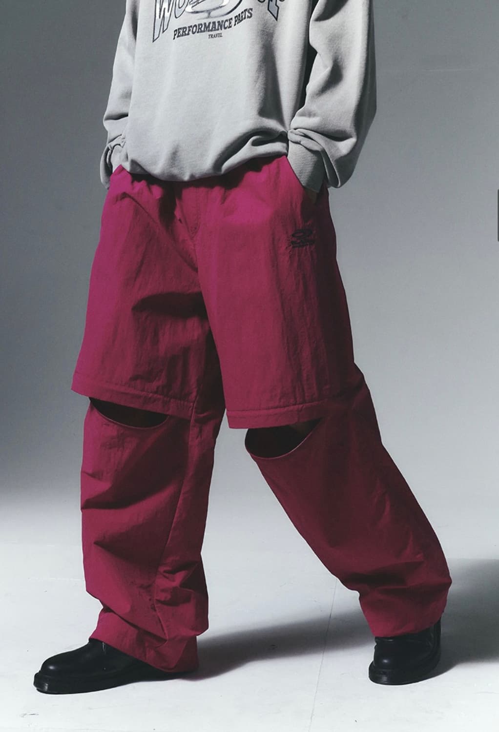 트래블 워크샵 오픈니 팬츠 바이올렛 핑크  상품이미지3