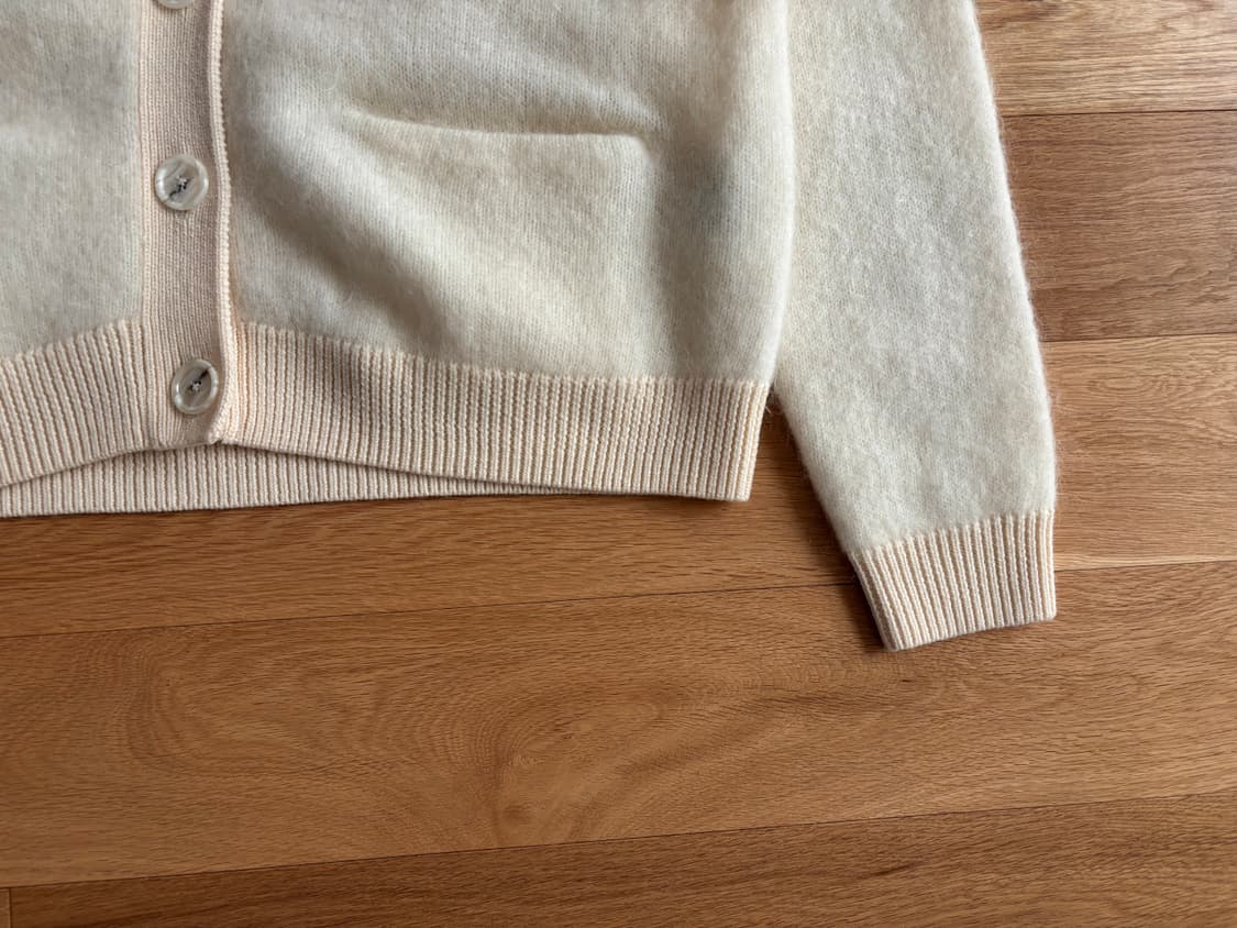 아크네 스튜디오 모헤어 가디건 아이보리 M 상품이미지4