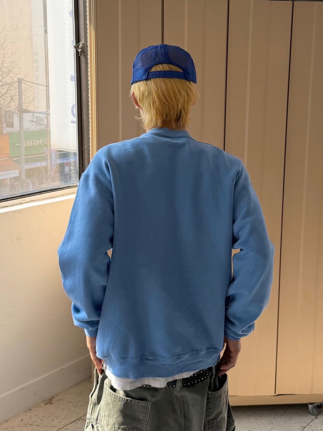 MADE IN USA 🇺🇸 90's 러셀 맨투맨 블랭크 상품이미지2