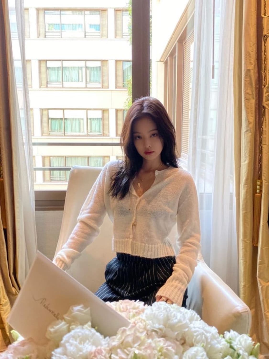 다니엘귀조 모헤어 가디건 danielle guizio 상품이미지3