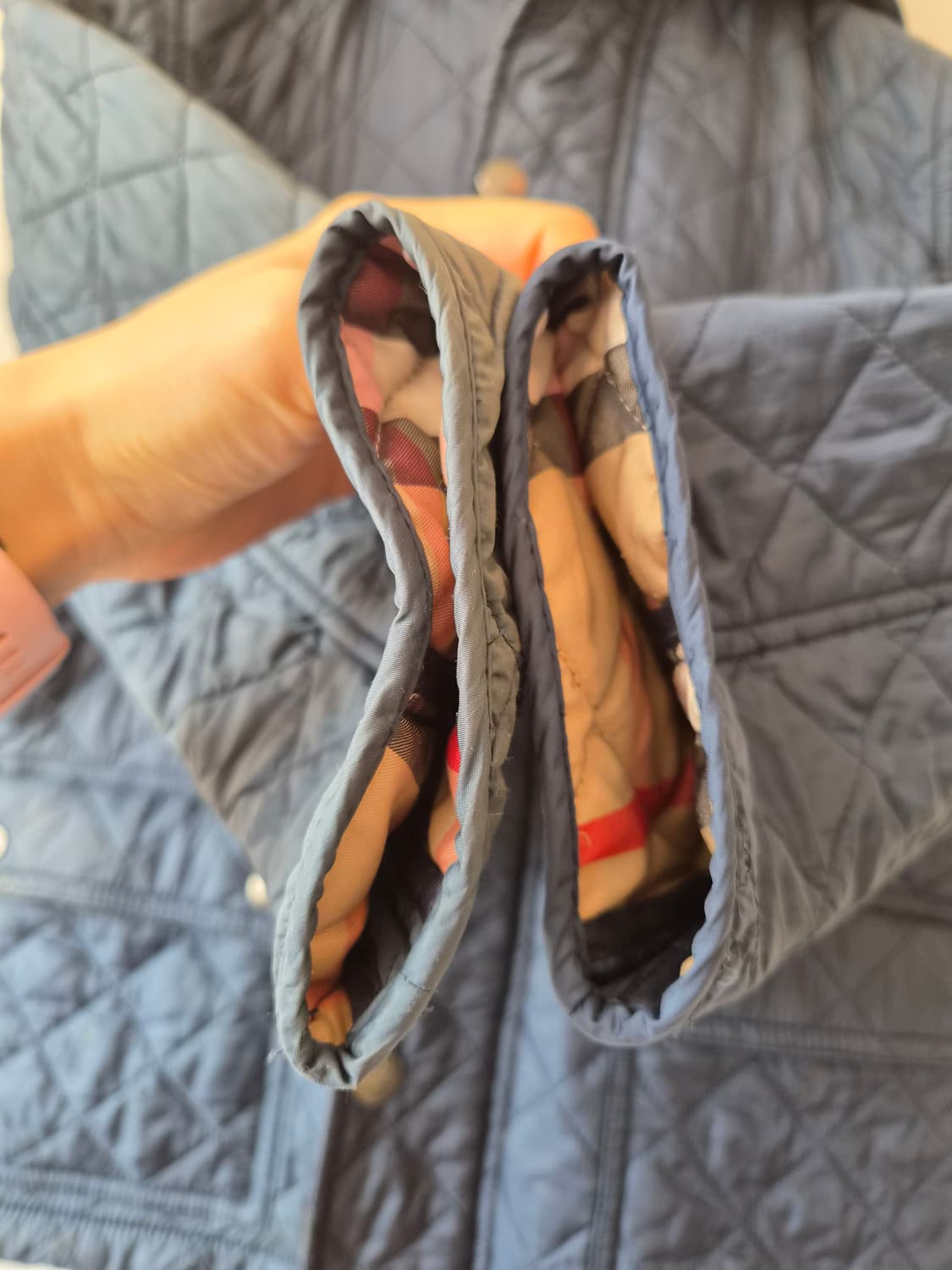 버버리 키즈 퀄팅후드자켓 120사이즈 상품이미지6