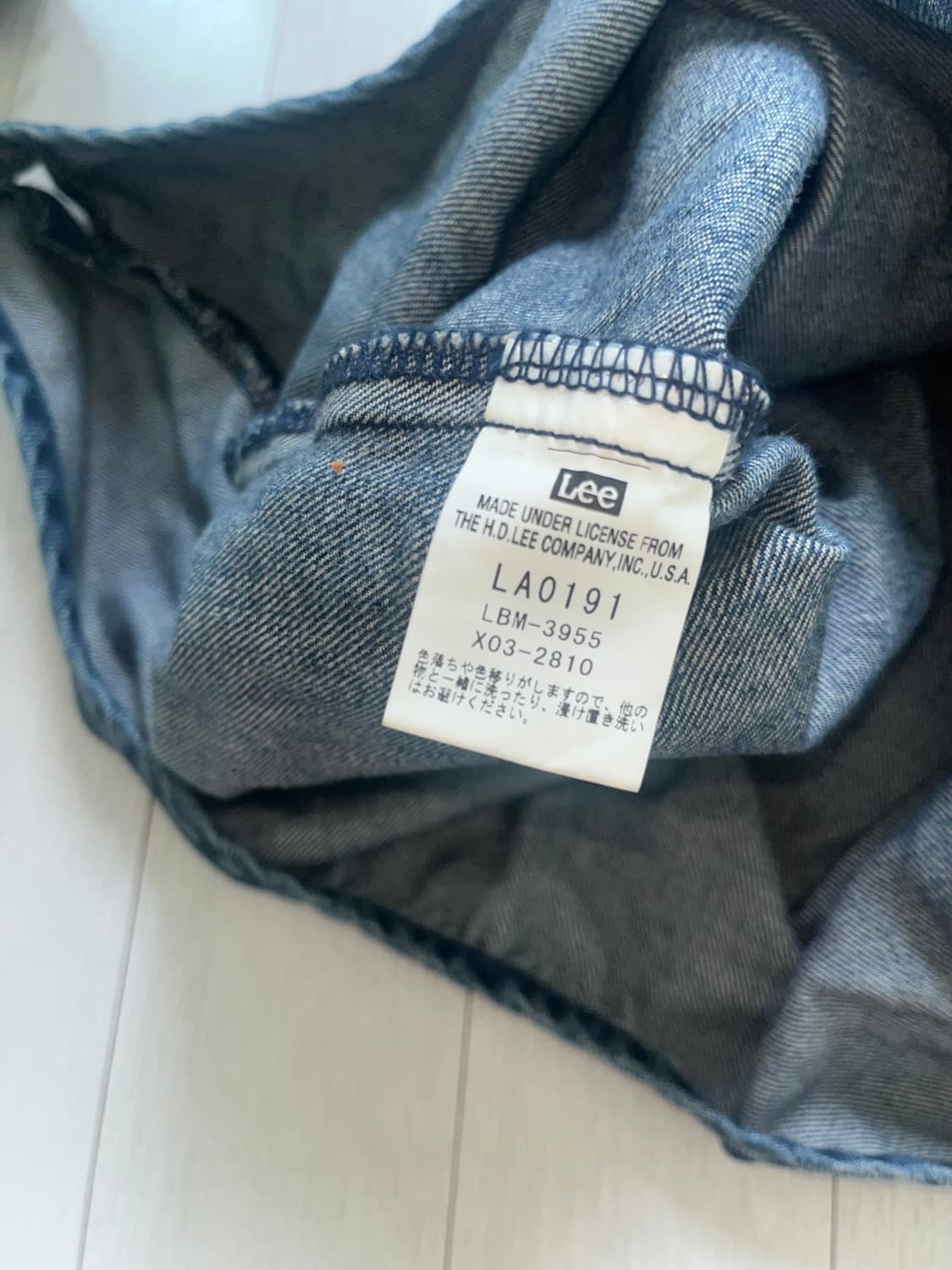 Lee denim bag 상품이미지3