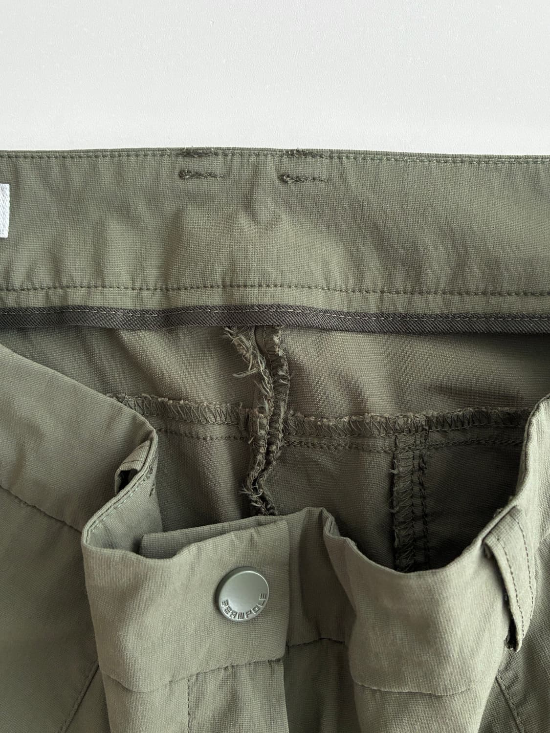 28) 빈폴 나일론 바지 카키 상품이미지6