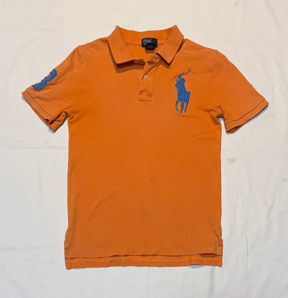 폴로 랄프로렌 빅포니 치프키프 반팔 카라티 오렌지 상품이미지1