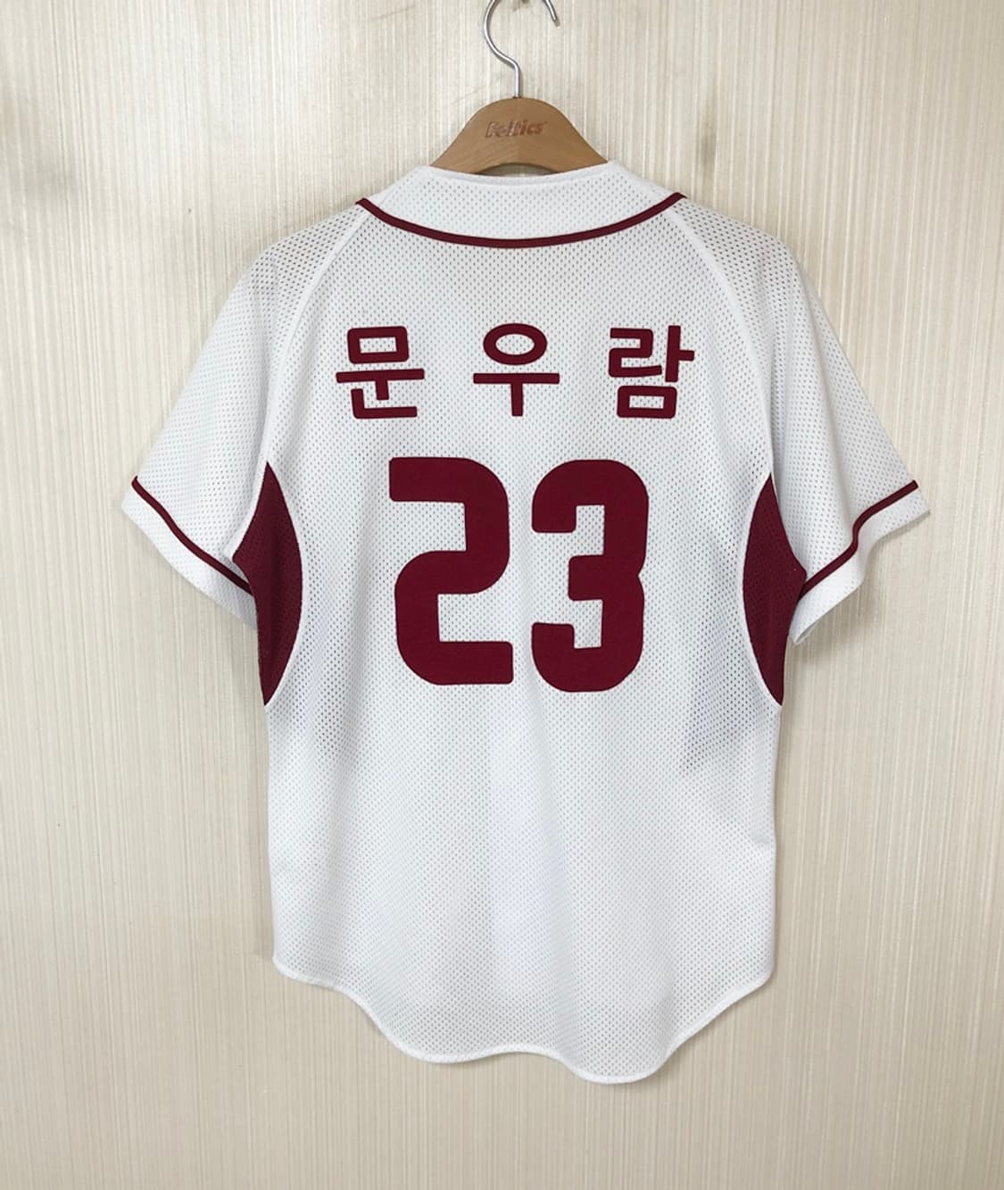KBO 위팬 넥센(키움)히어로즈 홈유니폼/져지 90 #23 상품이미지7