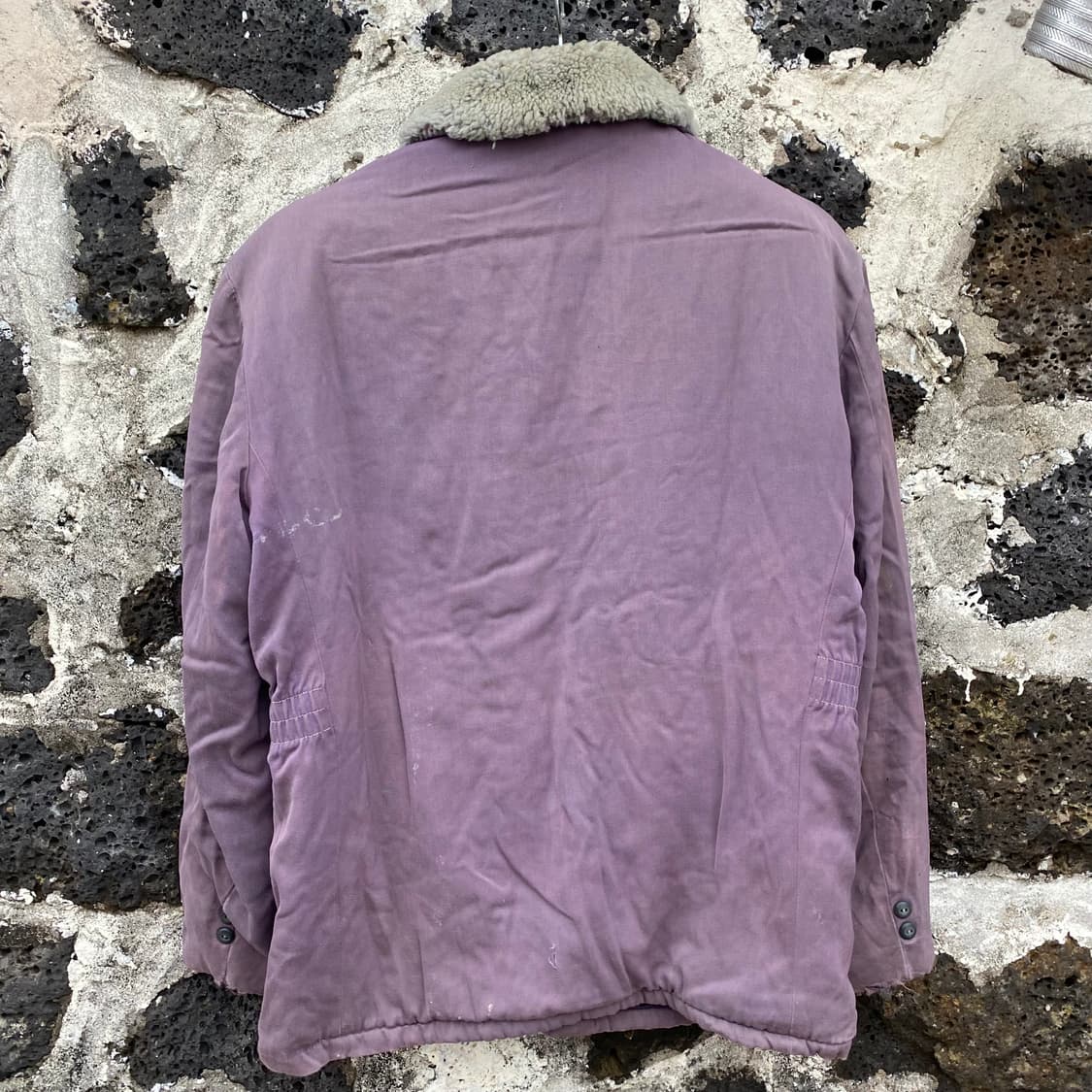 50's 페니즈 개버자켓 카라무스탕 상품이미지5