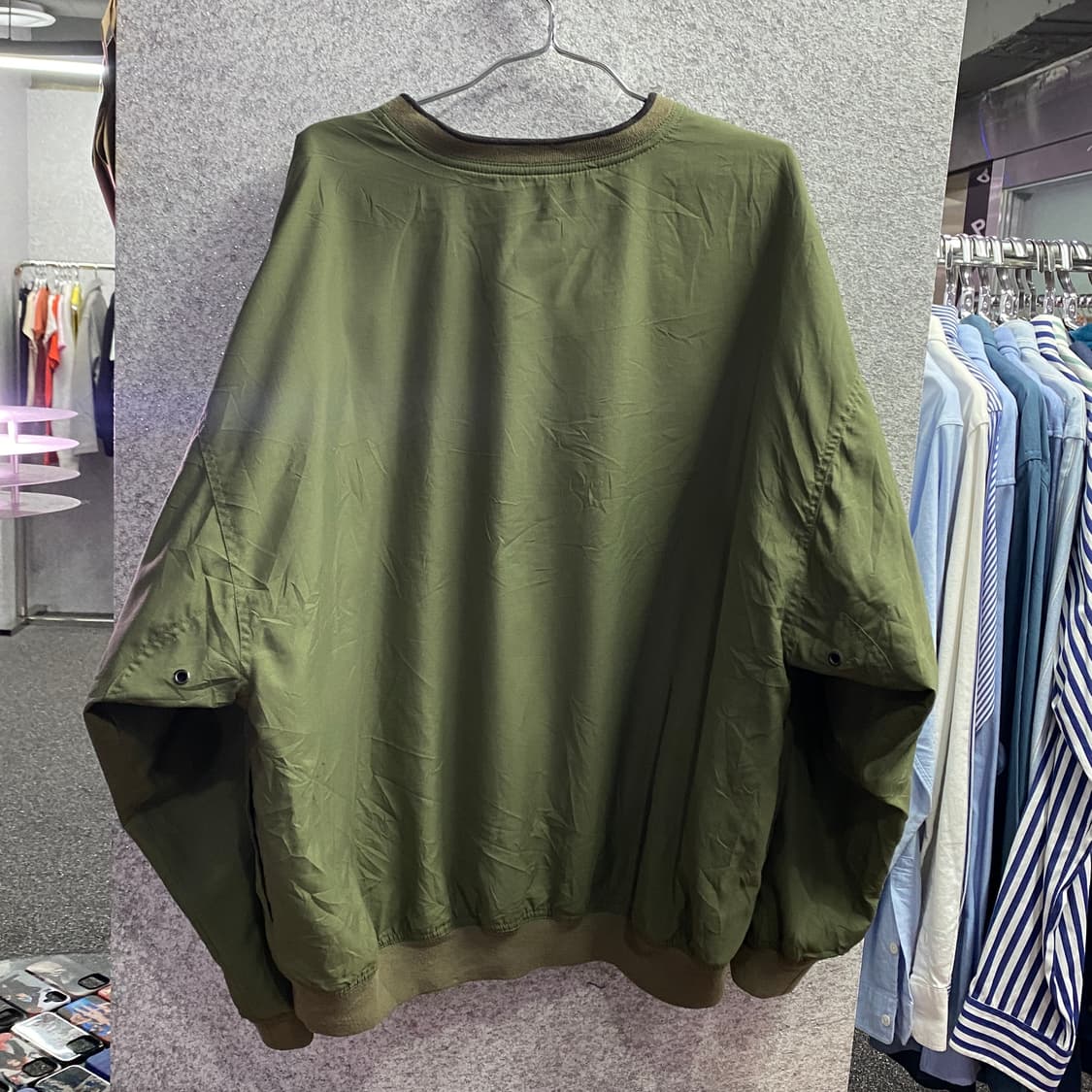 칼하트 빅로고 카키 웜업 B3164 상품이미지4