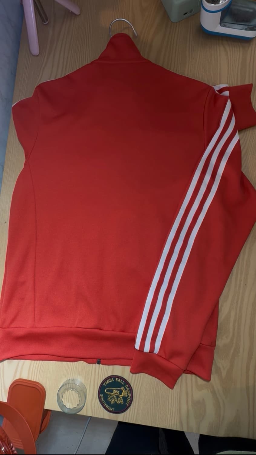 Adidas 아디다스 클라이마라이트 레드 트랙탑 상품이미지4