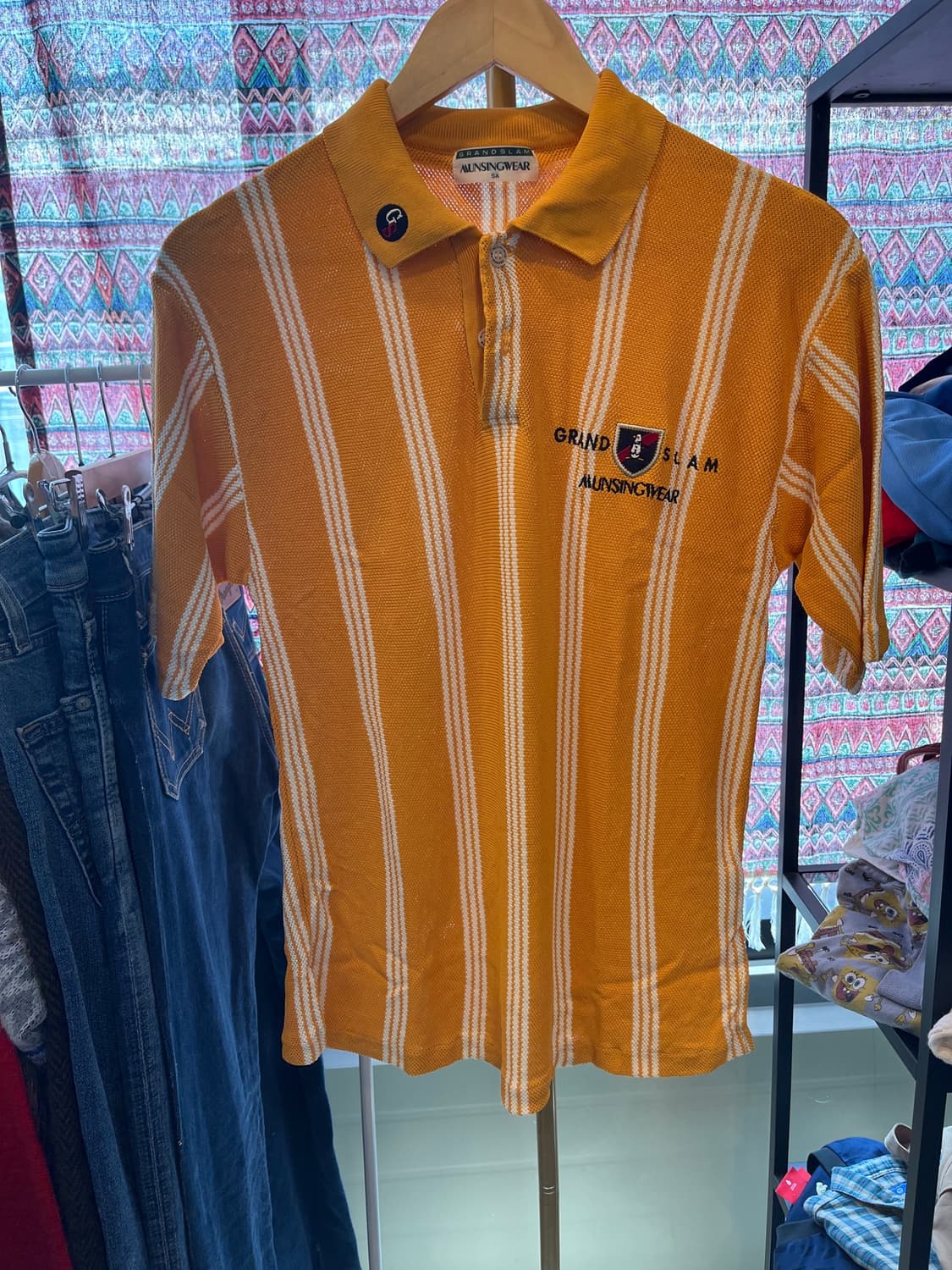 Vintage 80s-90s munsingwear 폴로 셔츠 상품이미지1