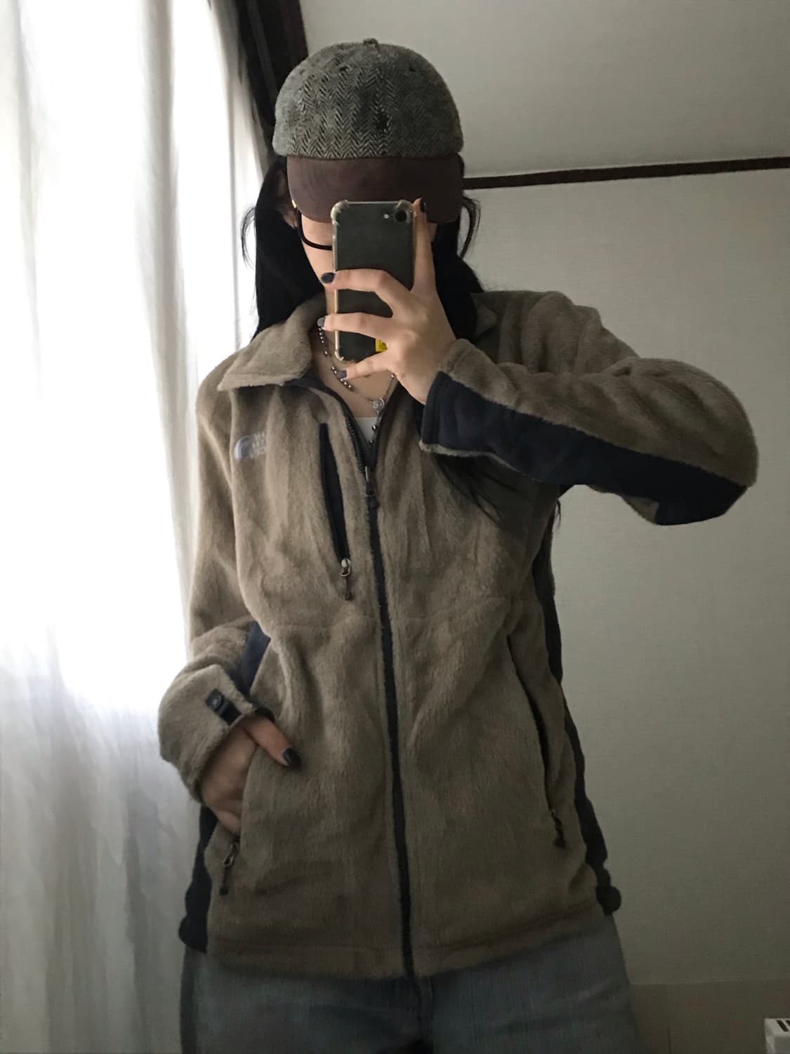 노페 베이지 후리스 상품이미지7