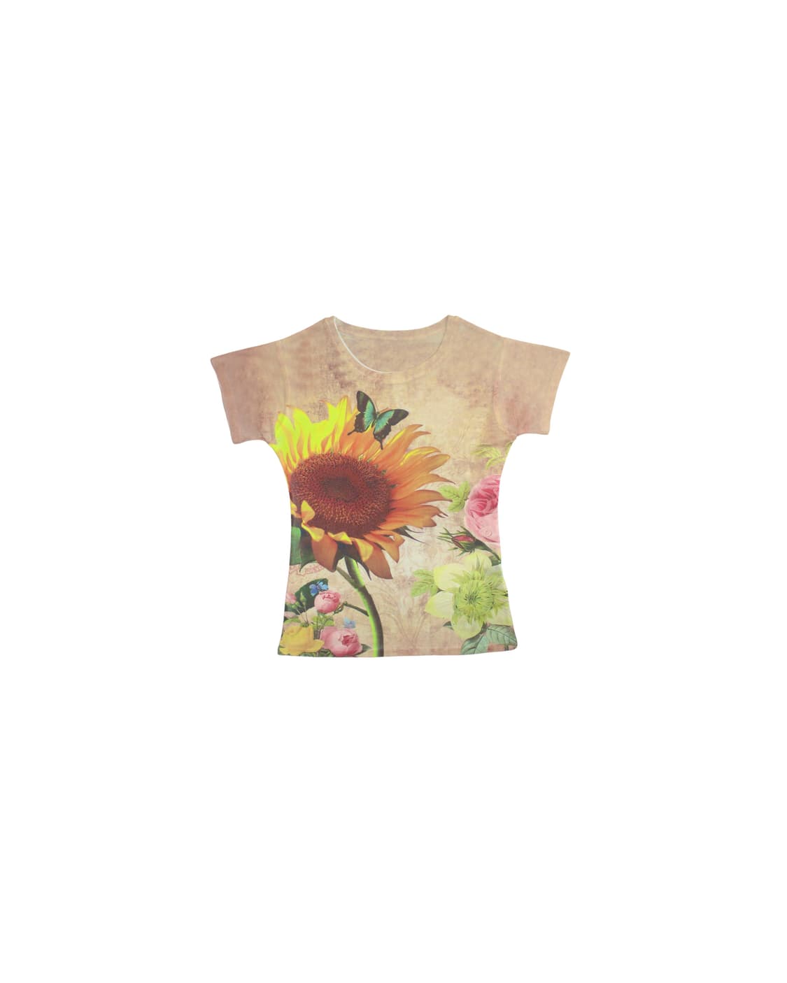 SunFlower graphics sheer t-shirt 상품이미지2