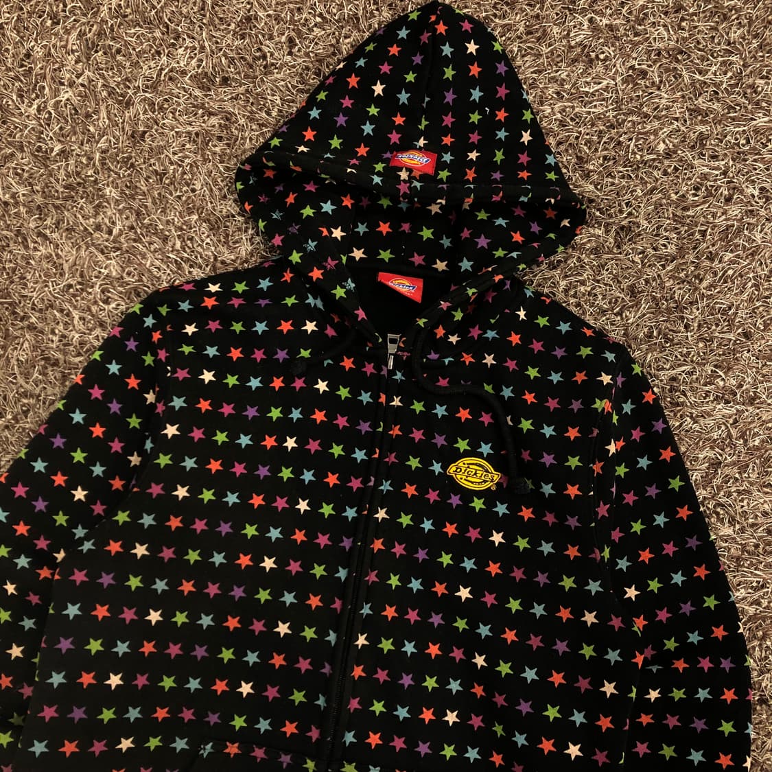 디키즈 스타 패턴 후드집업 상품이미지2