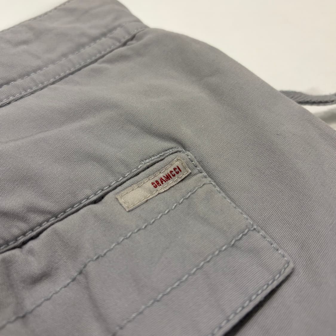 [34] 올드 그라미치 빈티지 벨트 그레이 코튼 팬츠 B945 상품이미지4