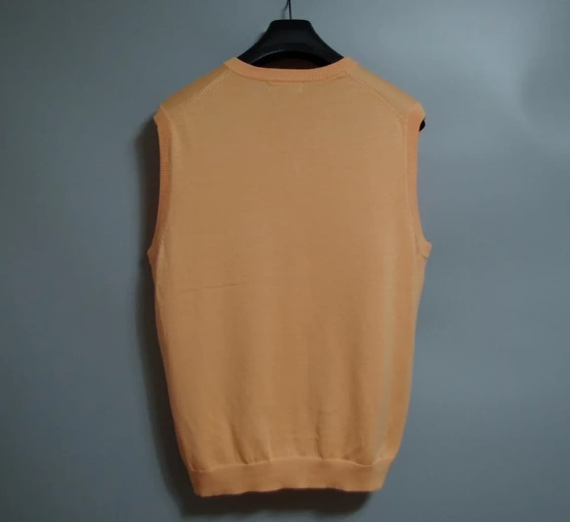 브룩스브라더스 수피마코튼 브이넥 니트조끼 L 상품이미지3