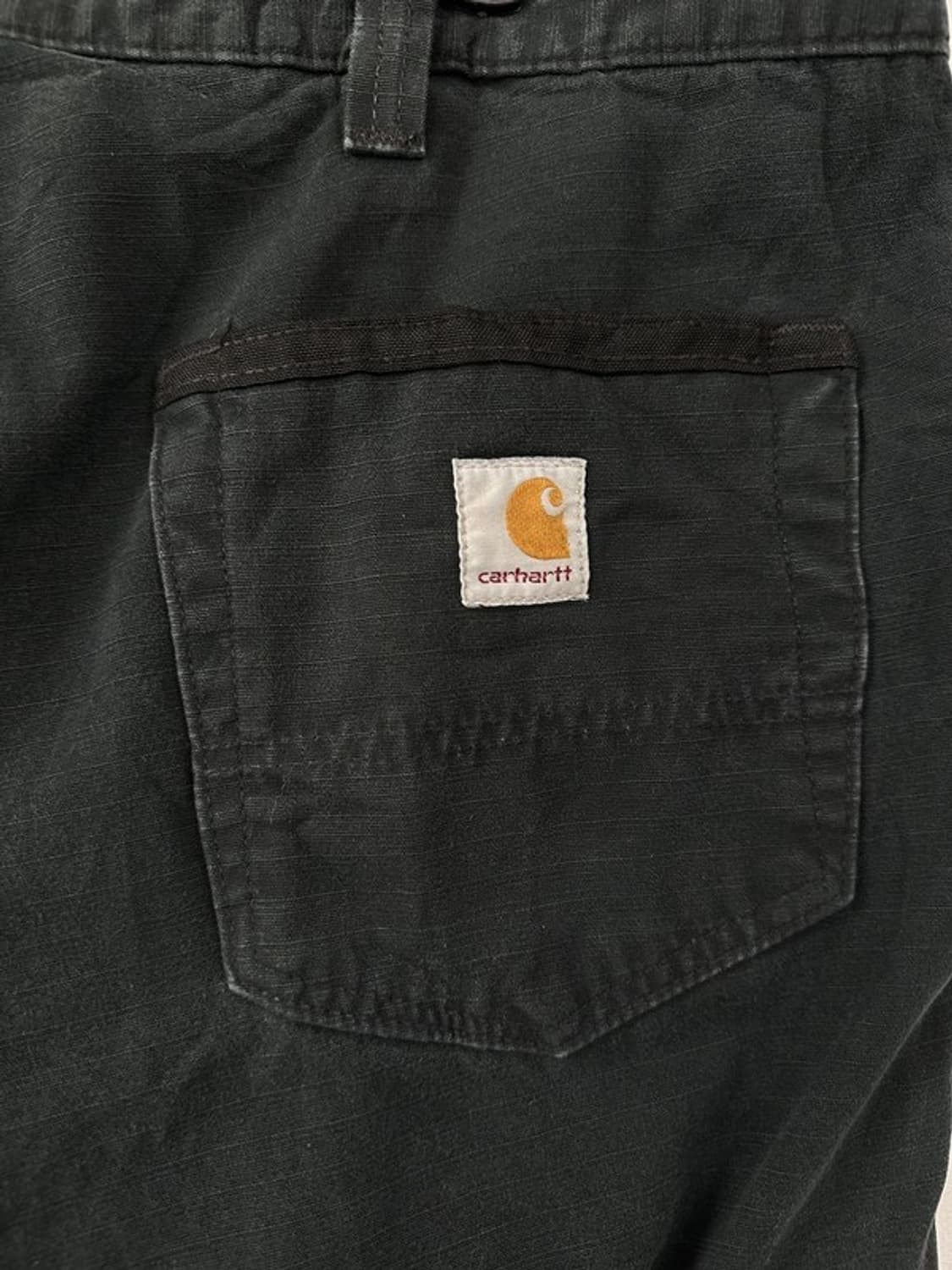 [38X32] CARHARTT B342BLK 카고워크 코튼팬츠 상품이미지3