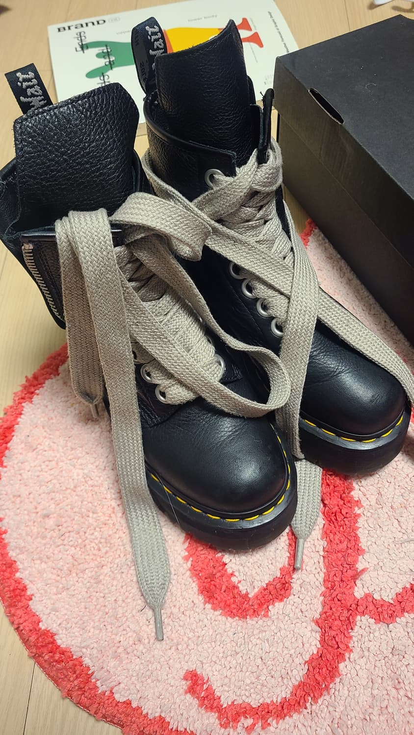 닥터마틴 x 릭 오웬스 1460 RO 쿼드 상품이미지2