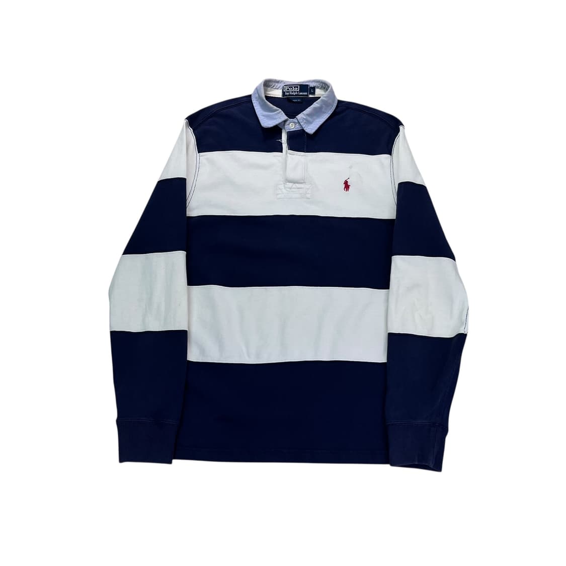 100 폴로랄프로렌 스트라이프 럭비티  상품이미지1