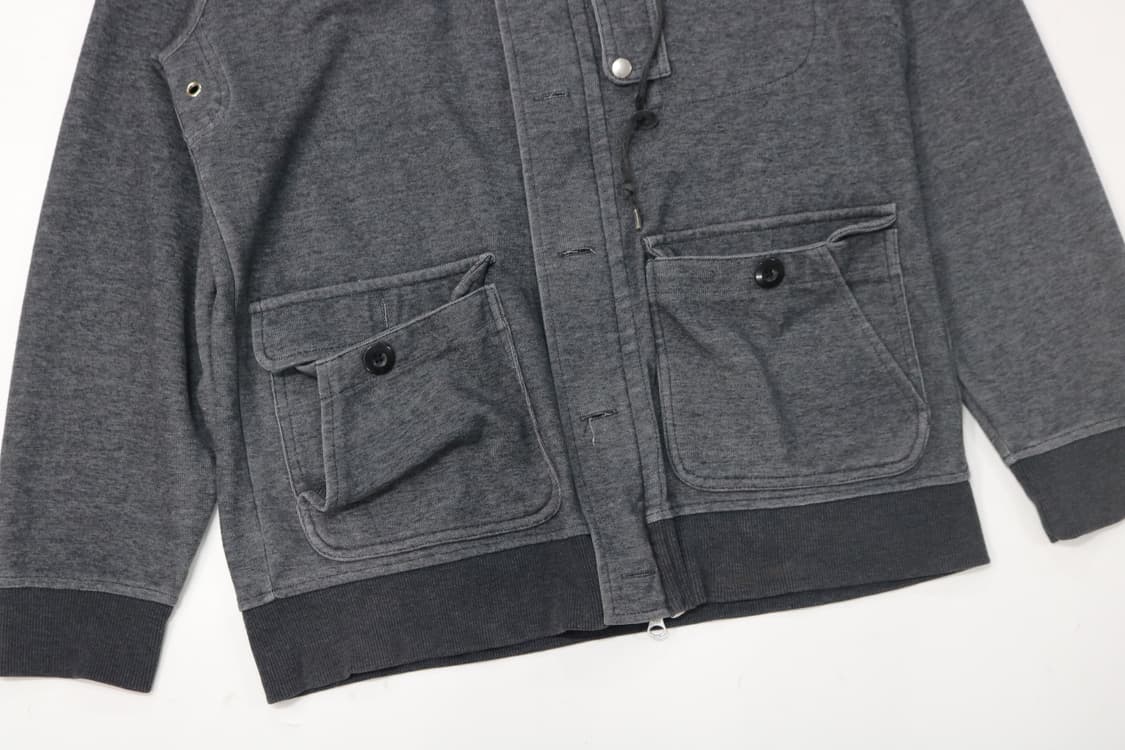 빔즈 하이넥 유틸리티 후드 집업 자켓 상품이미지3