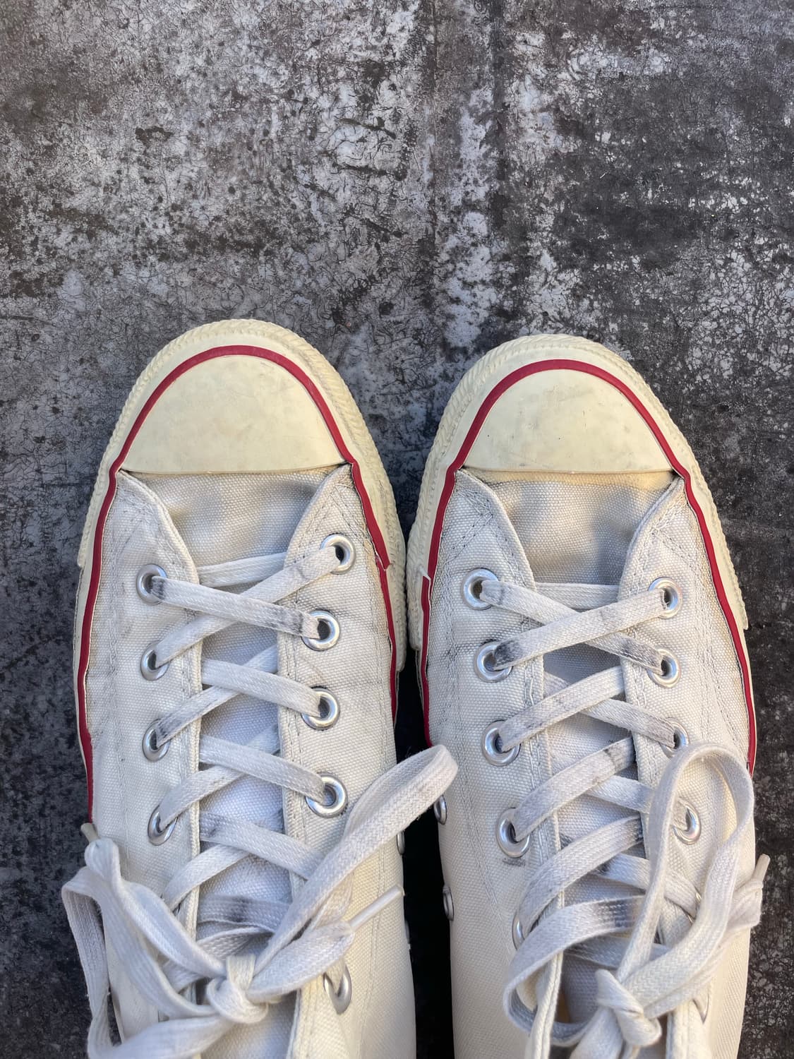 7-80s 빈티지 컨버스 화이트 척테일러 상품이미지5