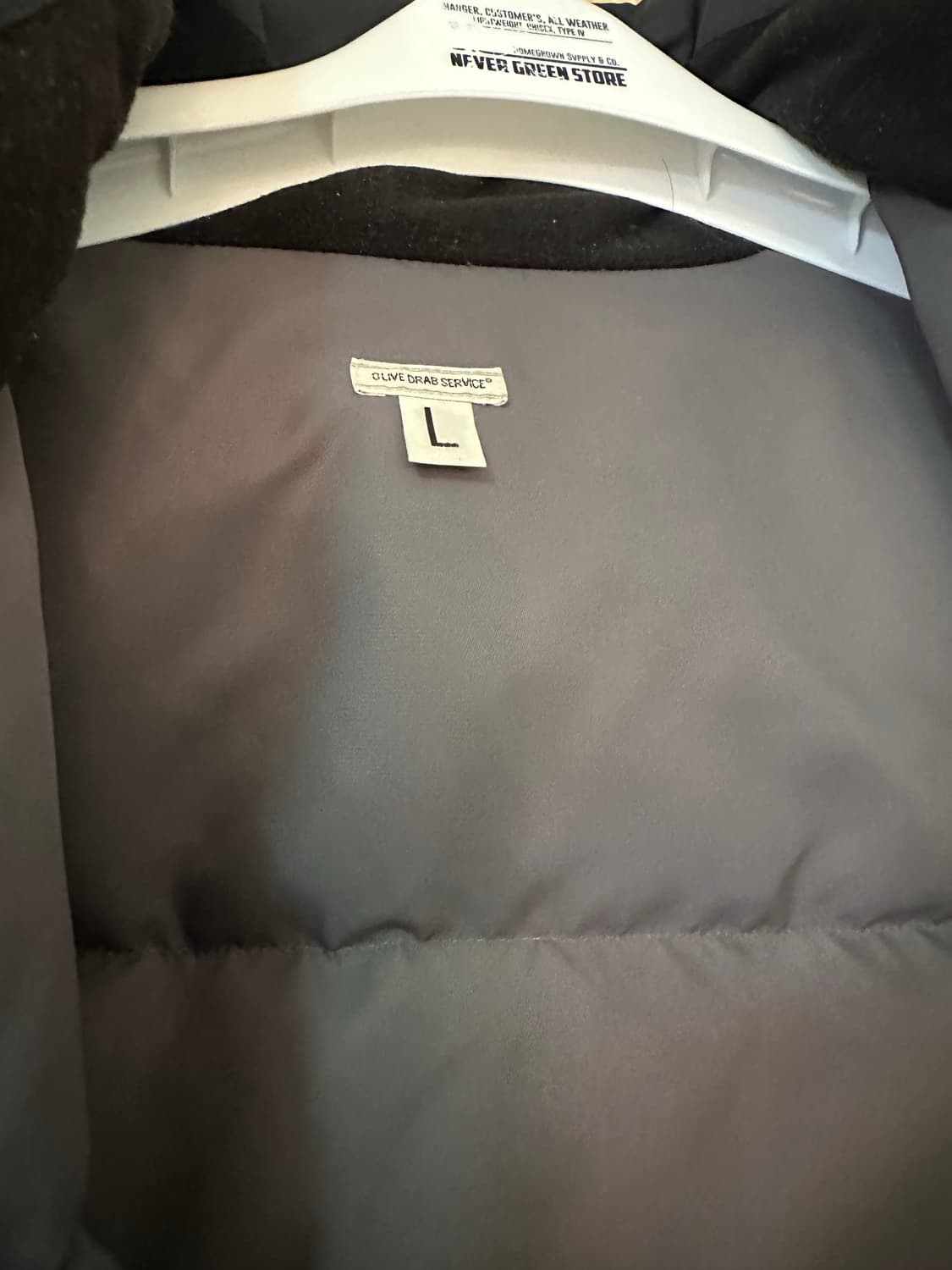 올리브드랩서비스 ODS 에어크루맨 파카 v2 블랙 상품이미지3