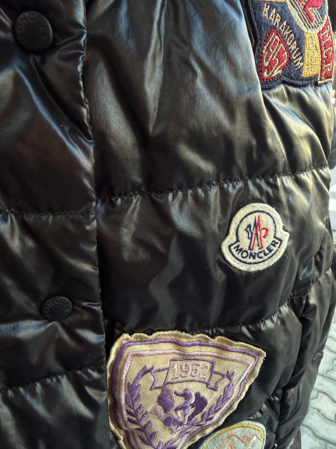 1/ 몽클레어 헤리티지 패치워크 패딩 베스트 상품이미지5