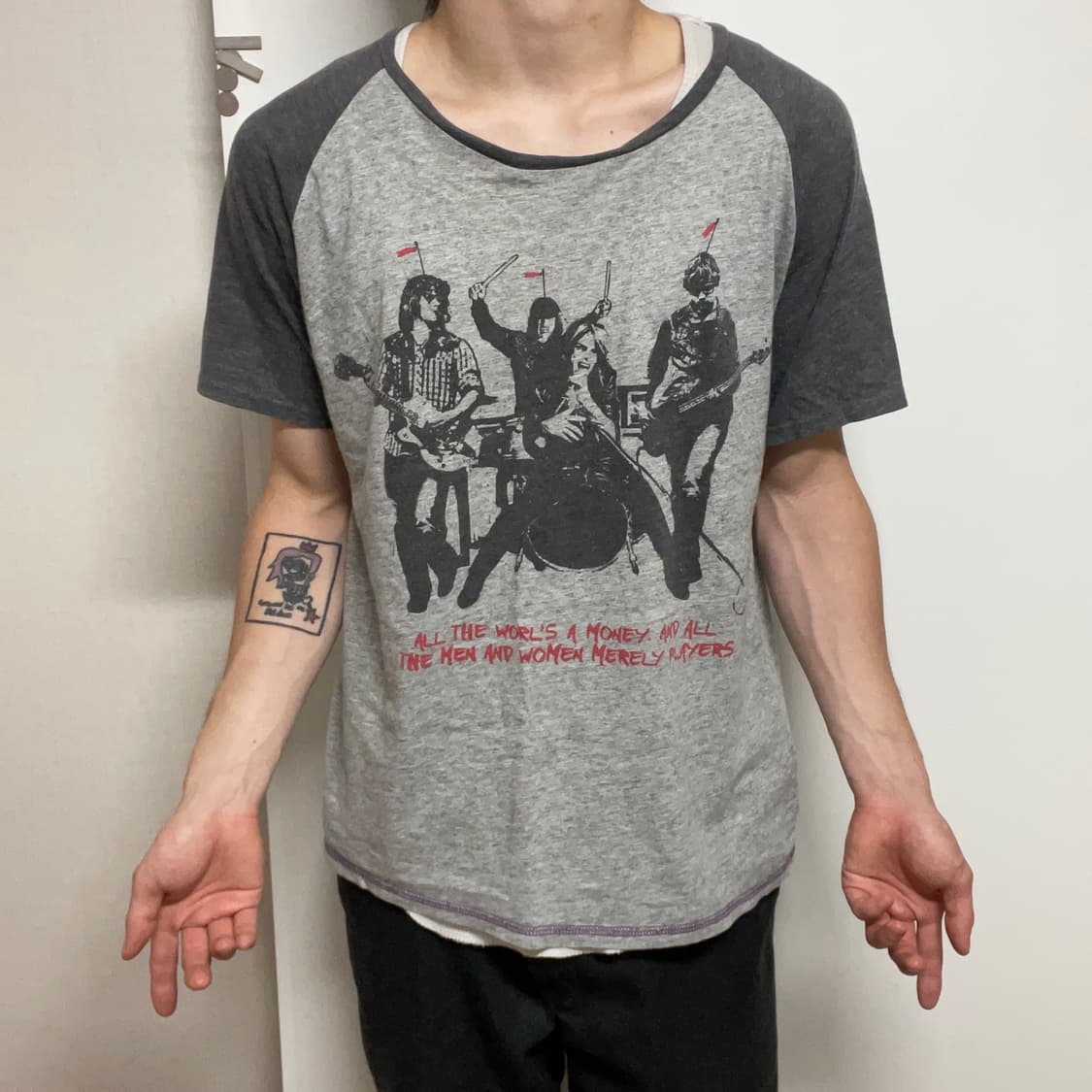 PPFM GRAY SHORT SLEEVE 상품이미지3