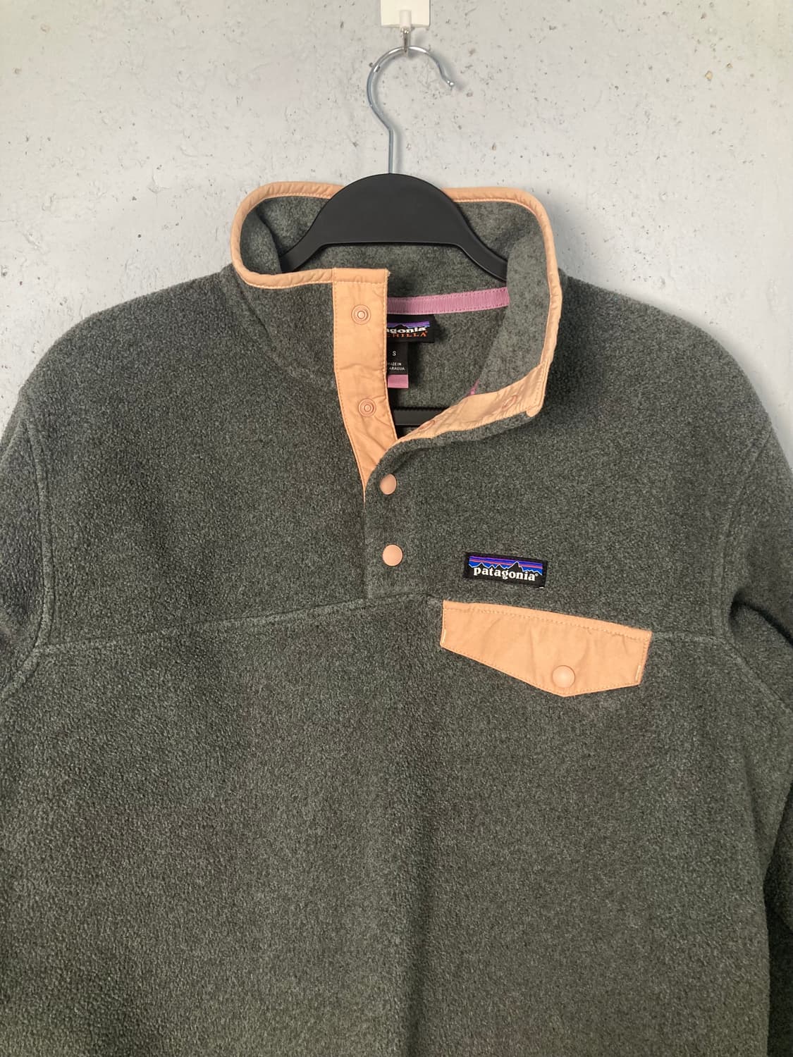 파타고니아 신칠라 풀오버 니켈/피치 (S) 상품이미지2
