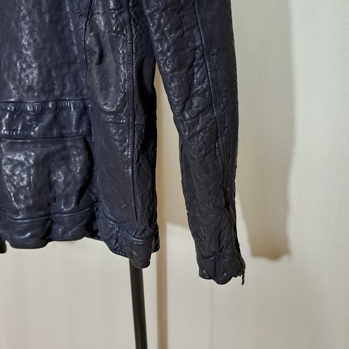 (택포) 드로메 엠보 리얼레더 자켓 M B632 상품이미지6