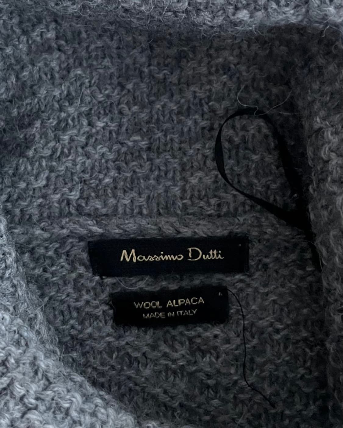 마시모두띠 울 알파카 터틀넥 니트 상품이미지5