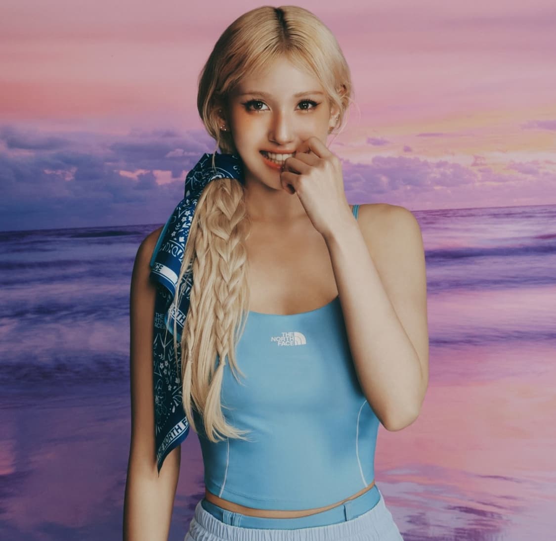 노스페이스 화이트라벨 오션웨이브 슬리브리스 상품이미지4