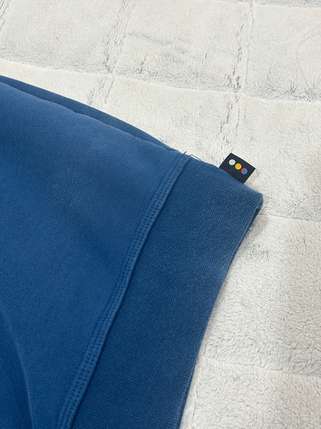 아이앱 스튜디오 헤비 숏슬리브 스웨트셔츠 네이비 - 23FW(정품)  상품이미지4