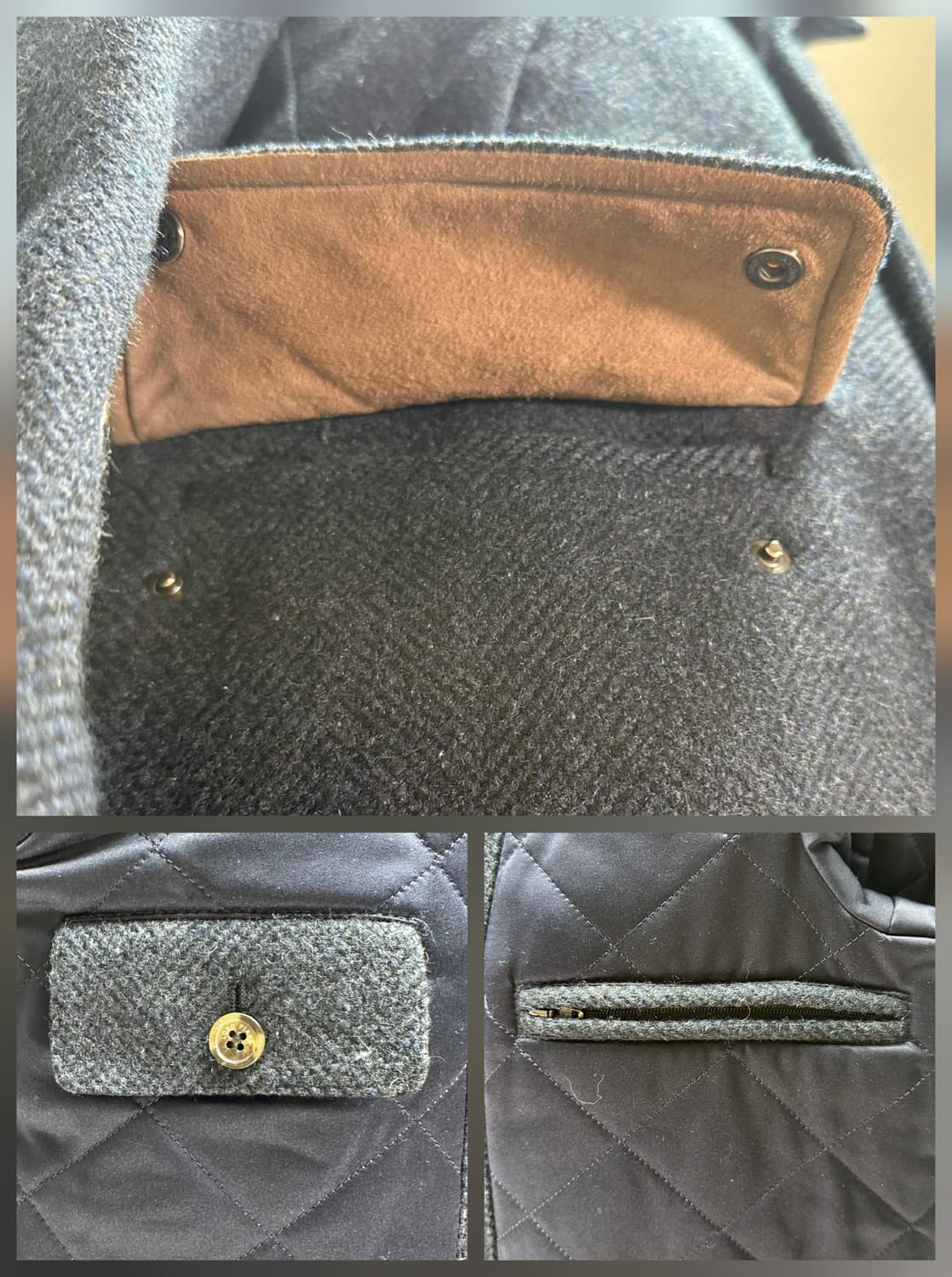 로로피아나 아이서 캐시미어 폭스퍼 코트 100사이즈 판매 상품이미지10