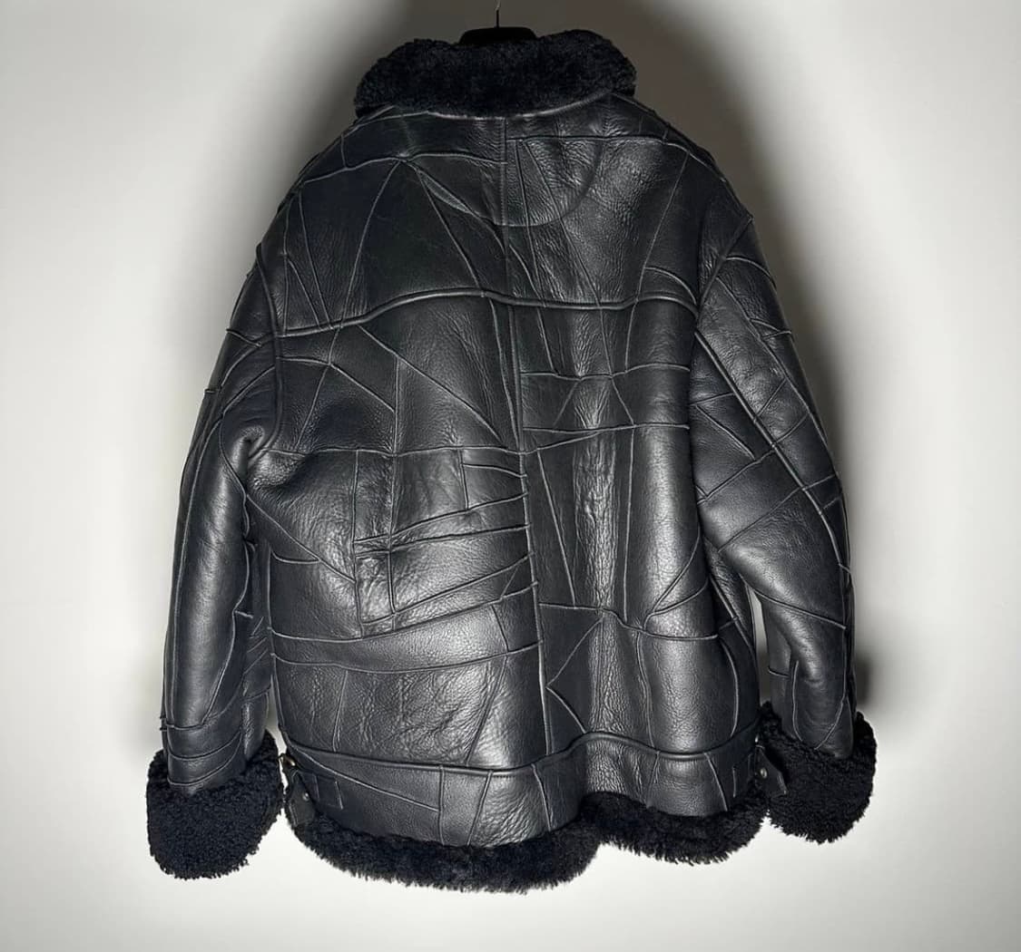 슈프림 패치웍 셰어링 B-3 자켓 상품이미지3