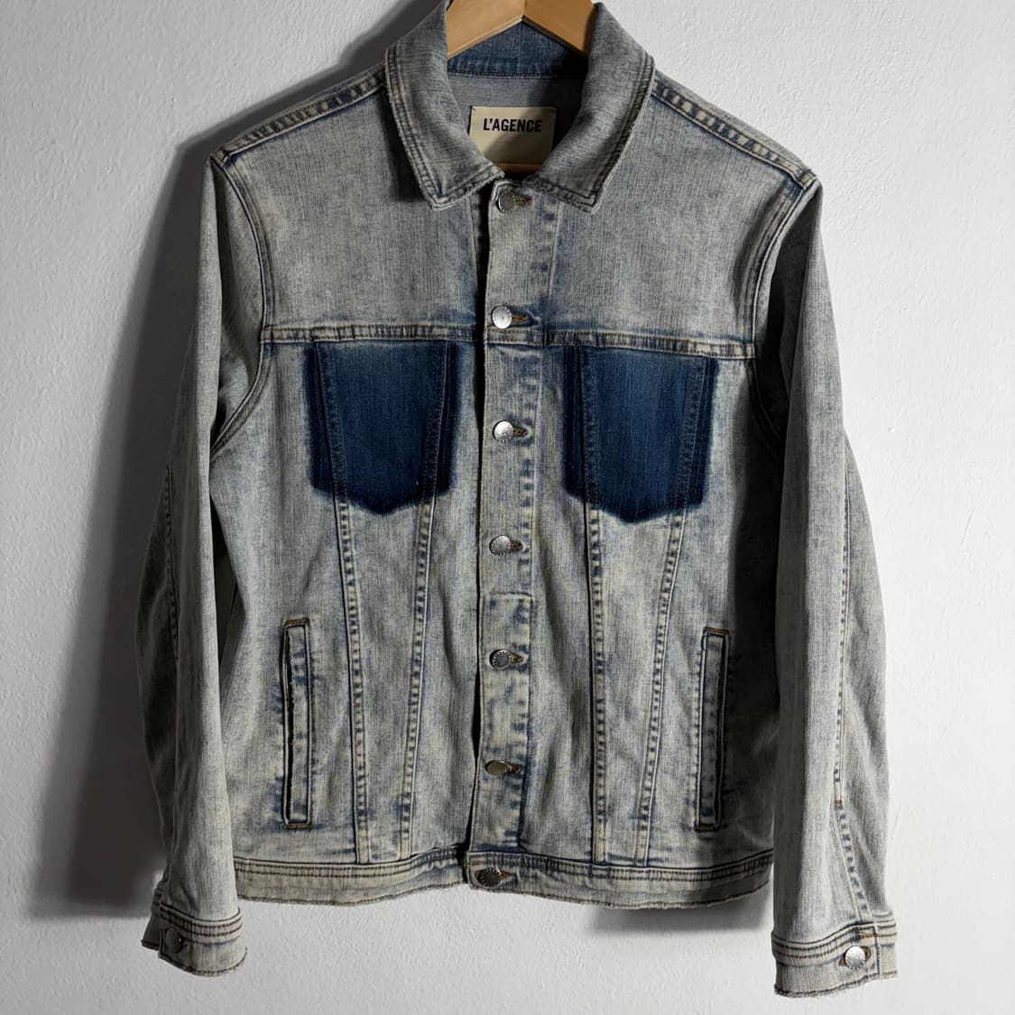 L'AGENCE 카리나 오버사이즈 데님 자켓(XS) 상품이미지1