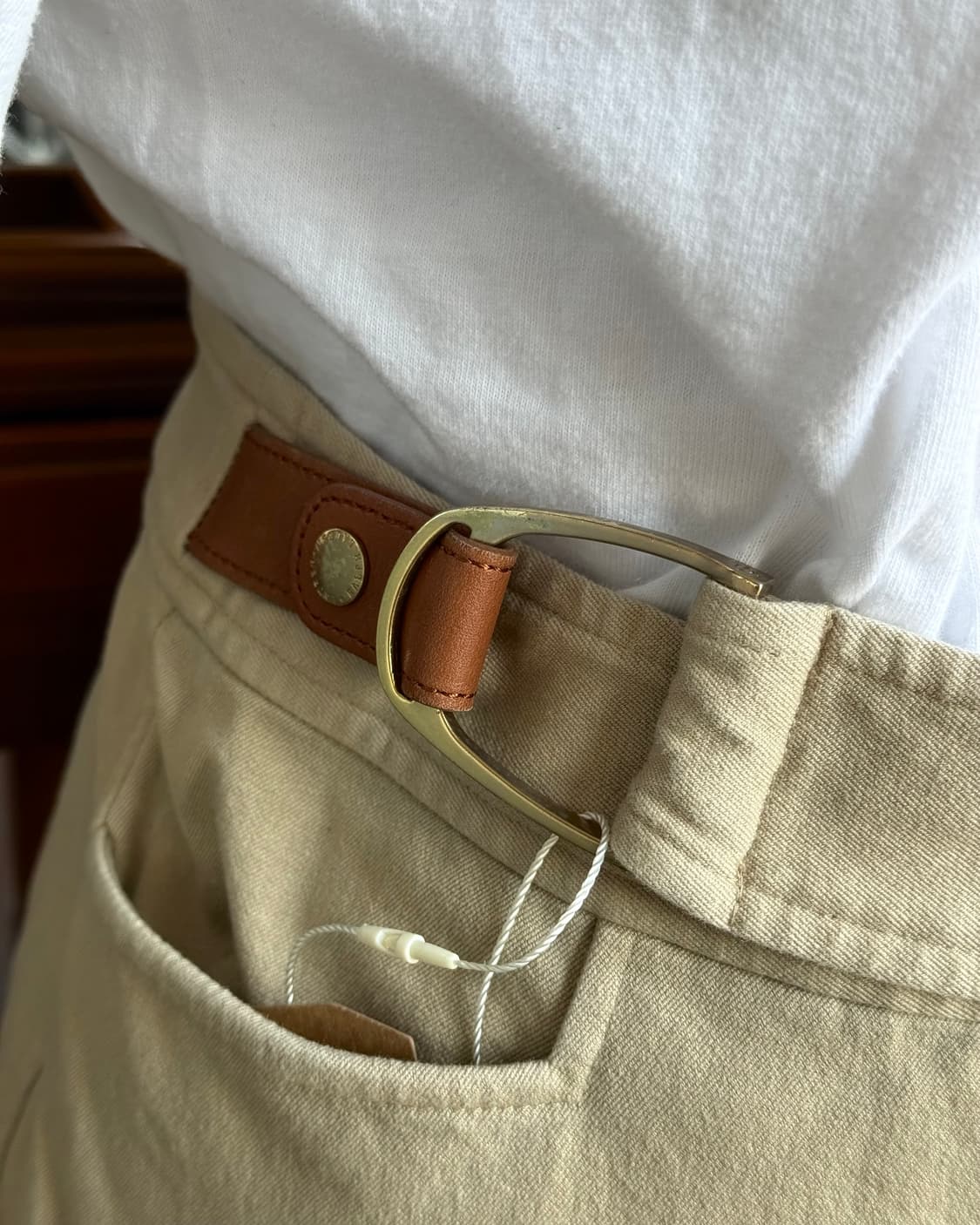 00‘s 로렌 랄프로렌 D-링 벨티드 치노 팬츠 10 상품이미지8