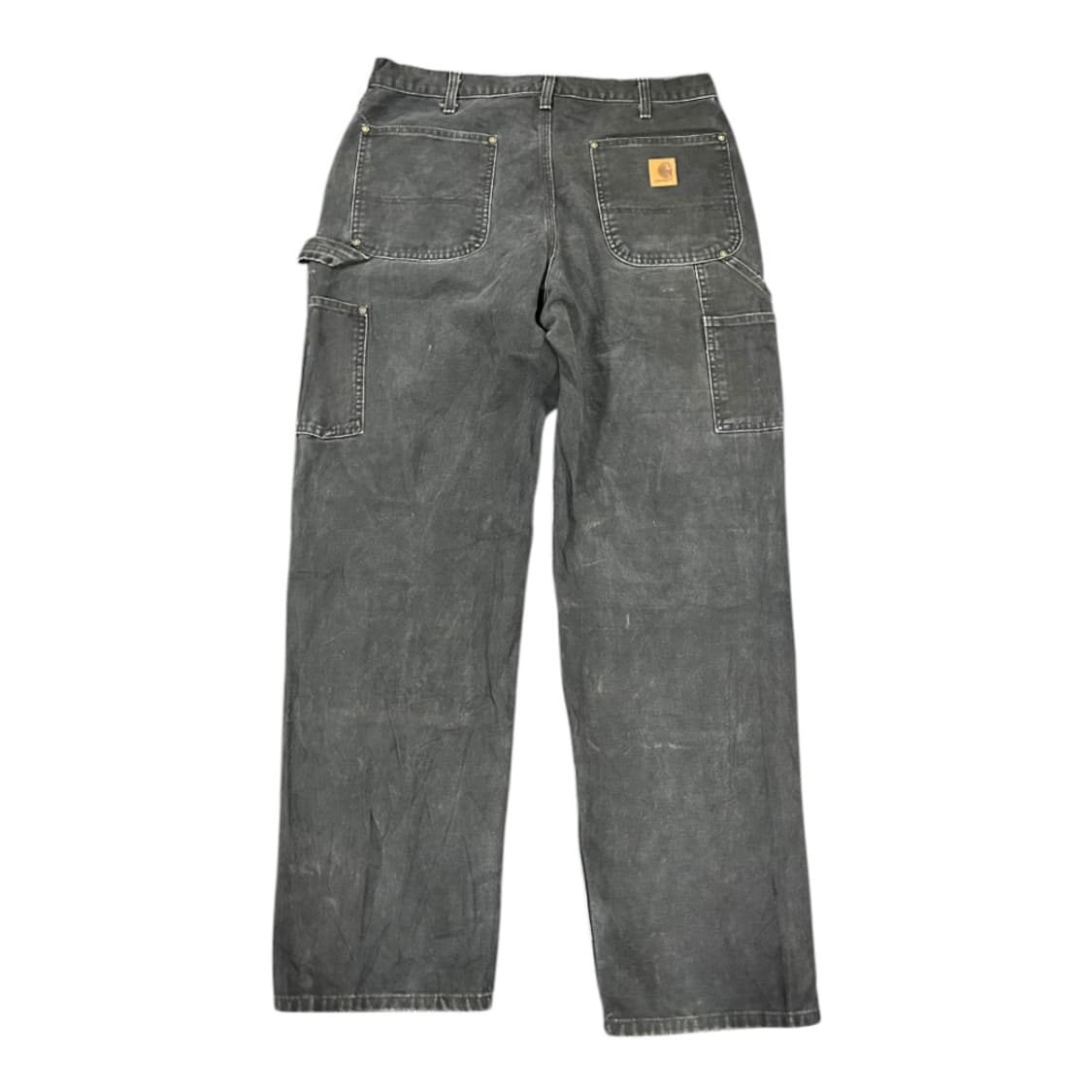 XL) 칼하트 블랙 페이딩 더블니 워크팬츠 BC-046 상품이미지5