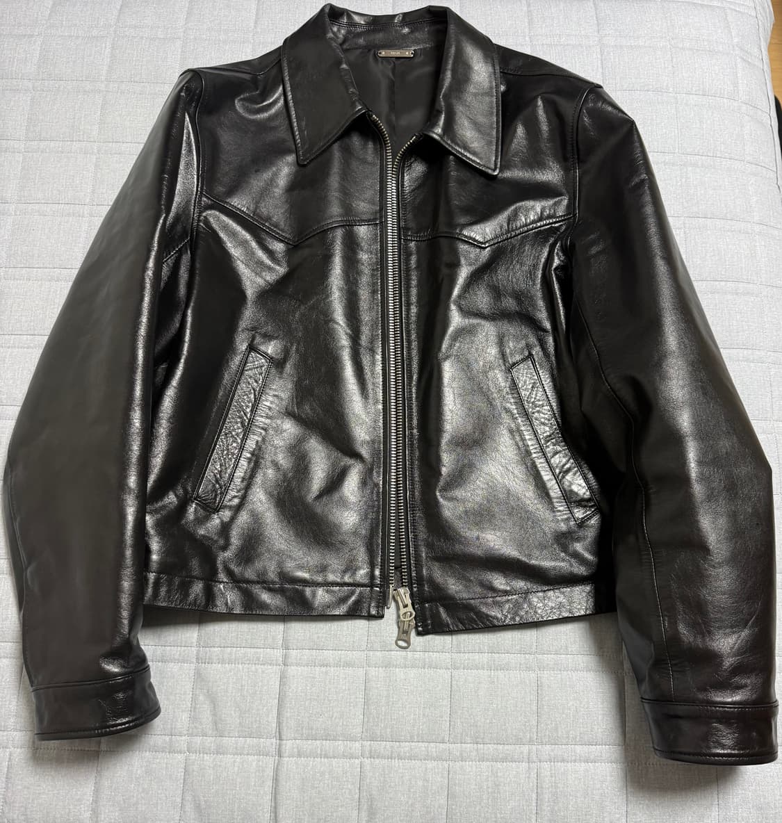 토니웩 웨스턴 레더 자켓 L사이즈 판매합니다. 상품이미지1