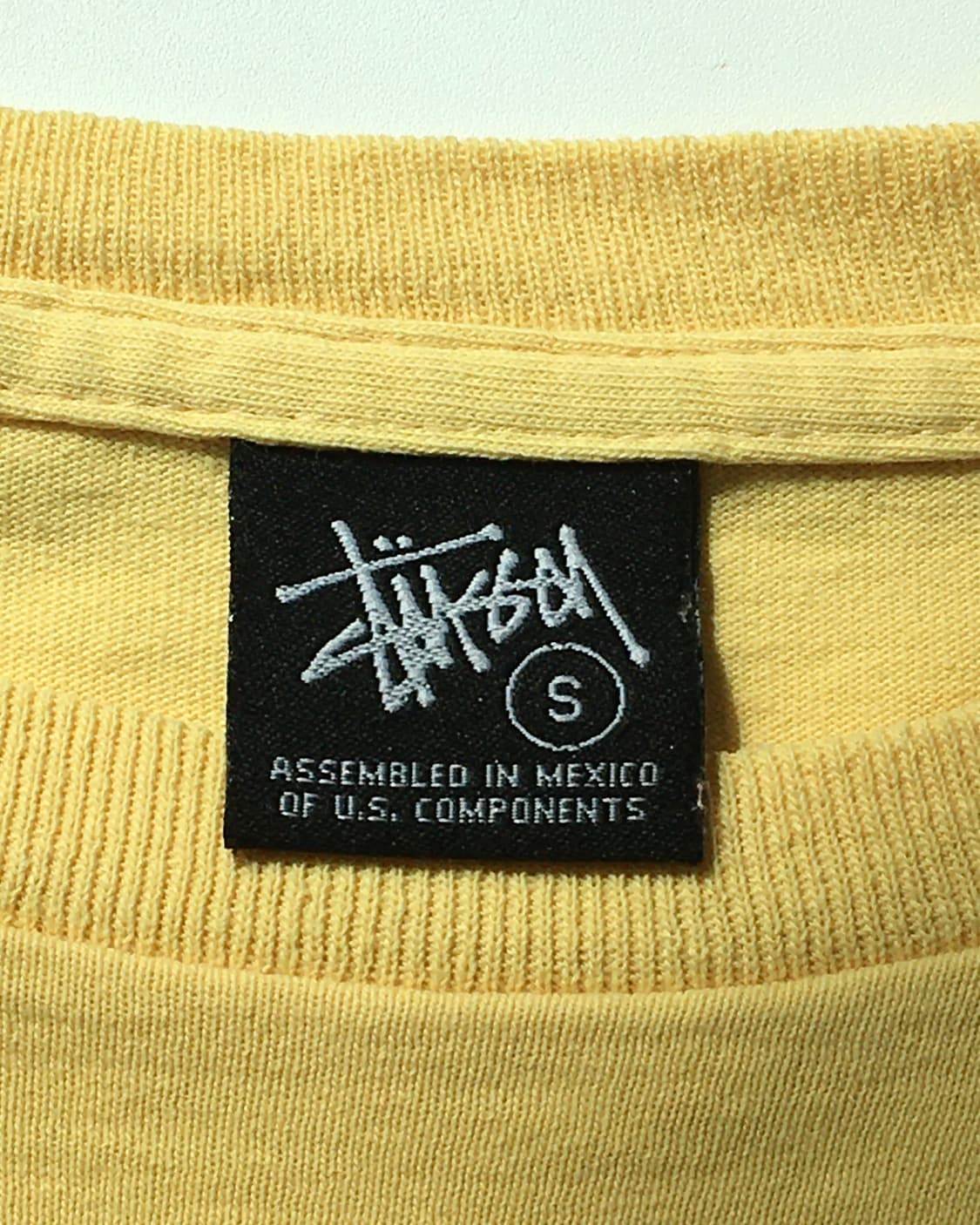 Stussy 스투시 옐로우 티셔츠    상품이미지7
