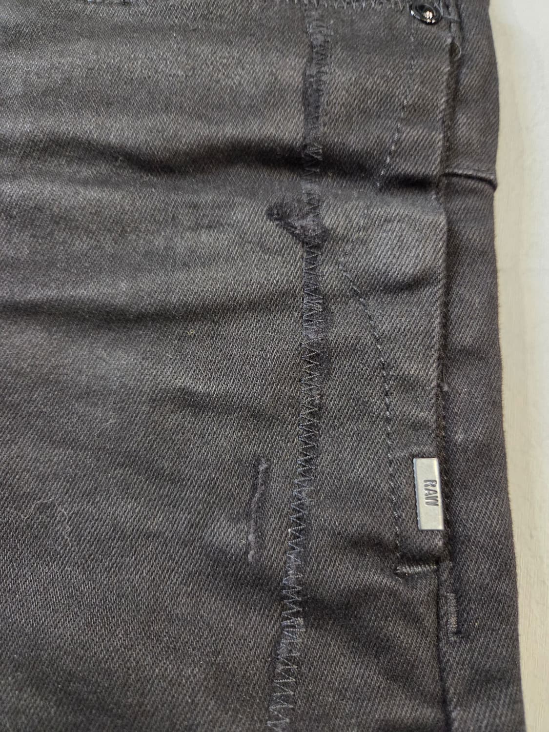 G-Star RAW 블랙 데님 바지 슬림핏(W29/L30) 상품이미지3