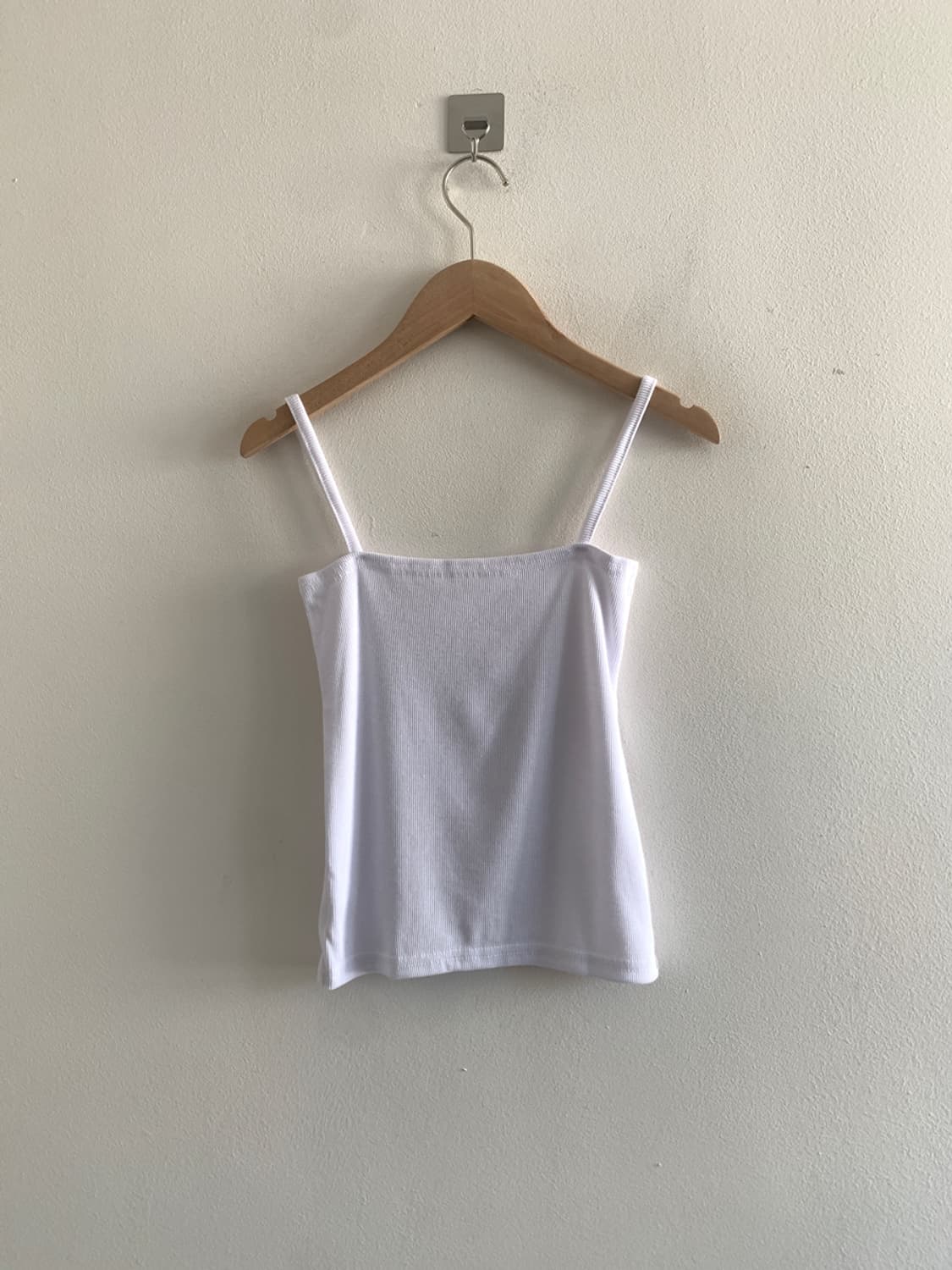 Basic sleeveless top(white) 상품이미지4