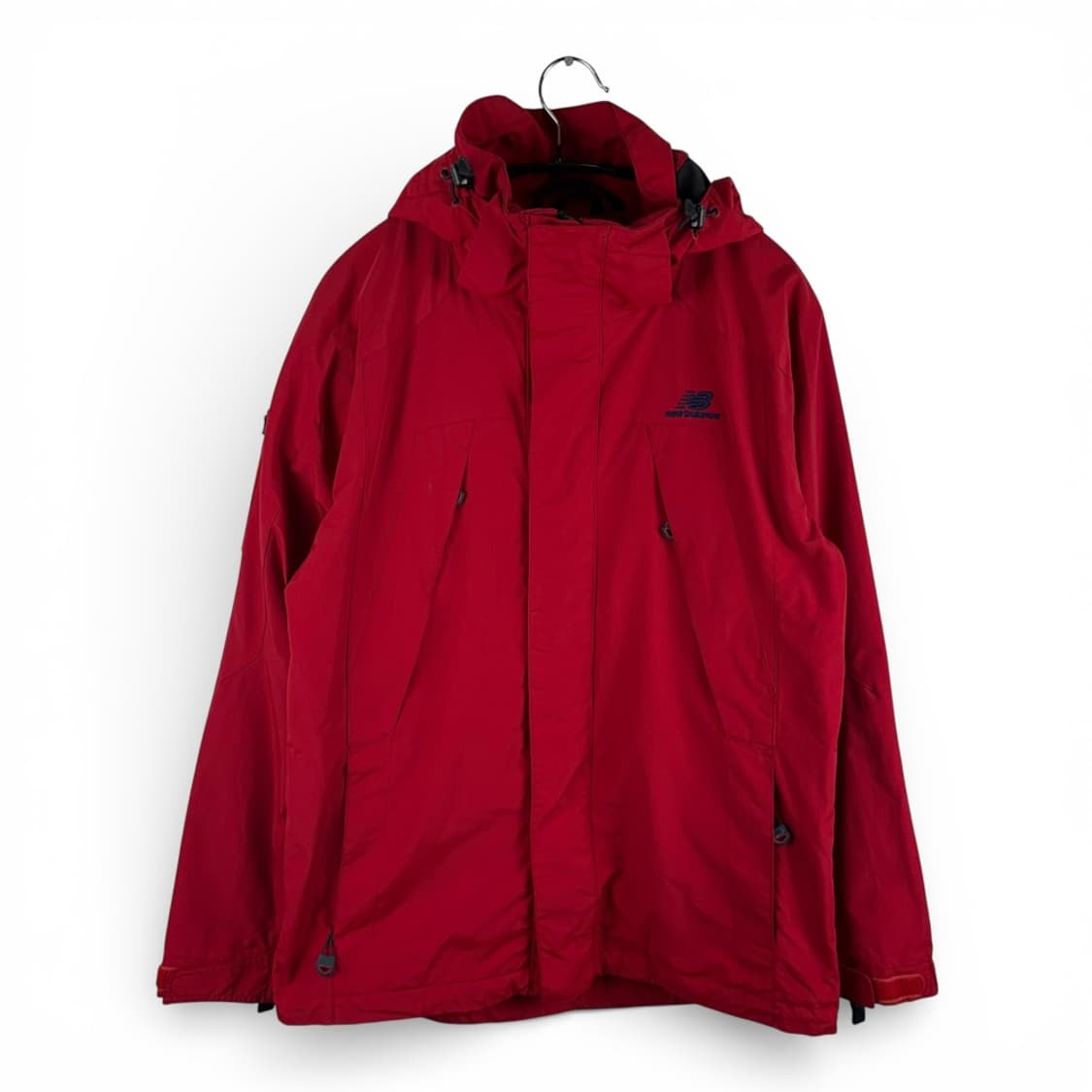90) 뉴발란스 나일론 바람막이 자켓 레드 상품이미지1