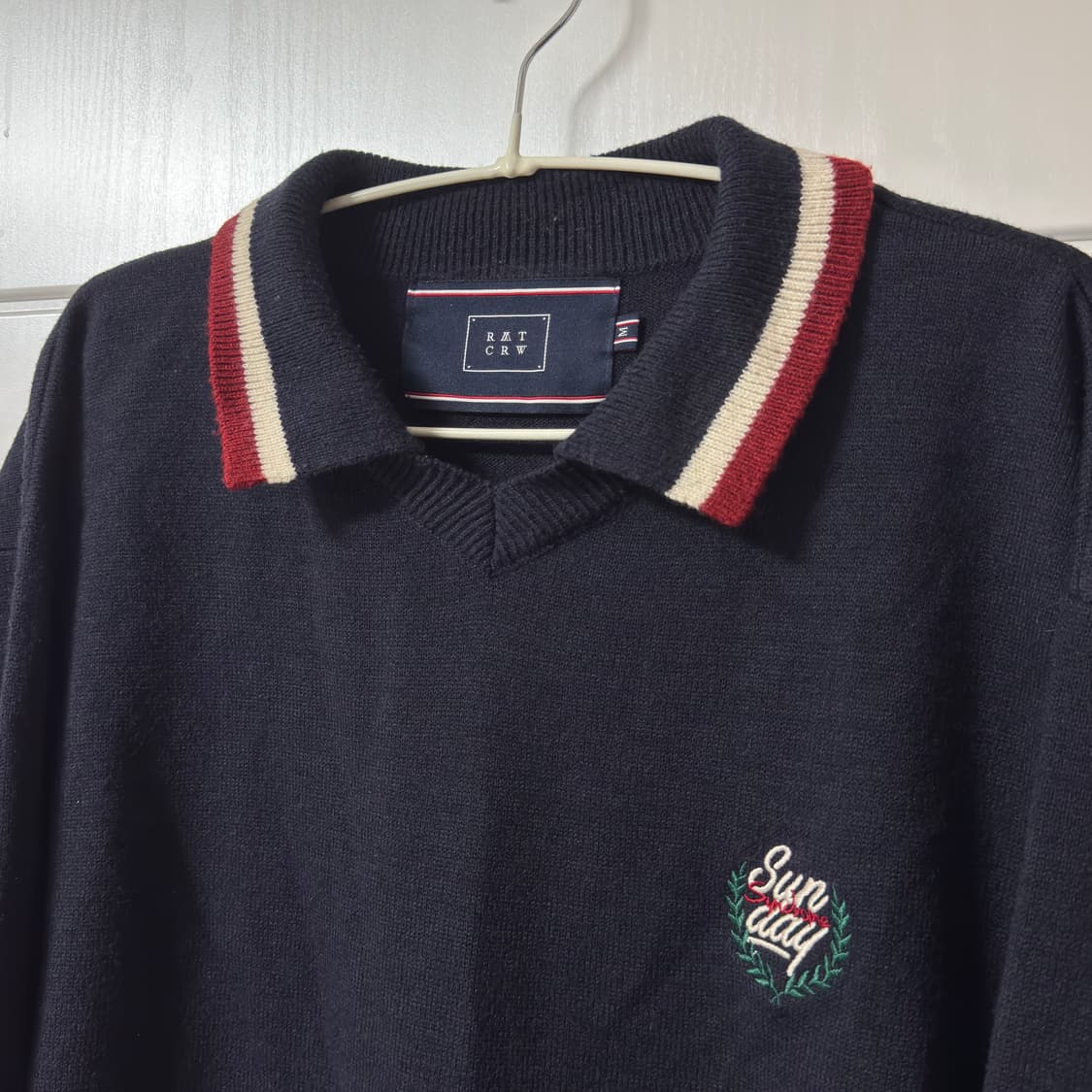 로맨틱크라운 오버핏 니트 카라 상품이미지3