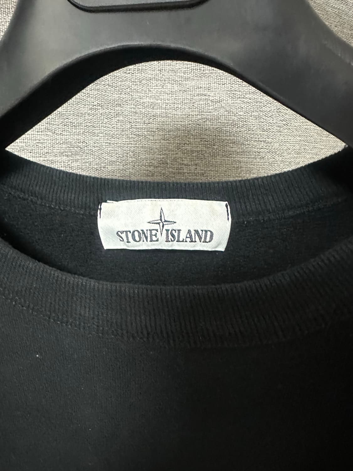 (XXL) 스톤아일랜드 맨투맨 블랙  상품이미지3