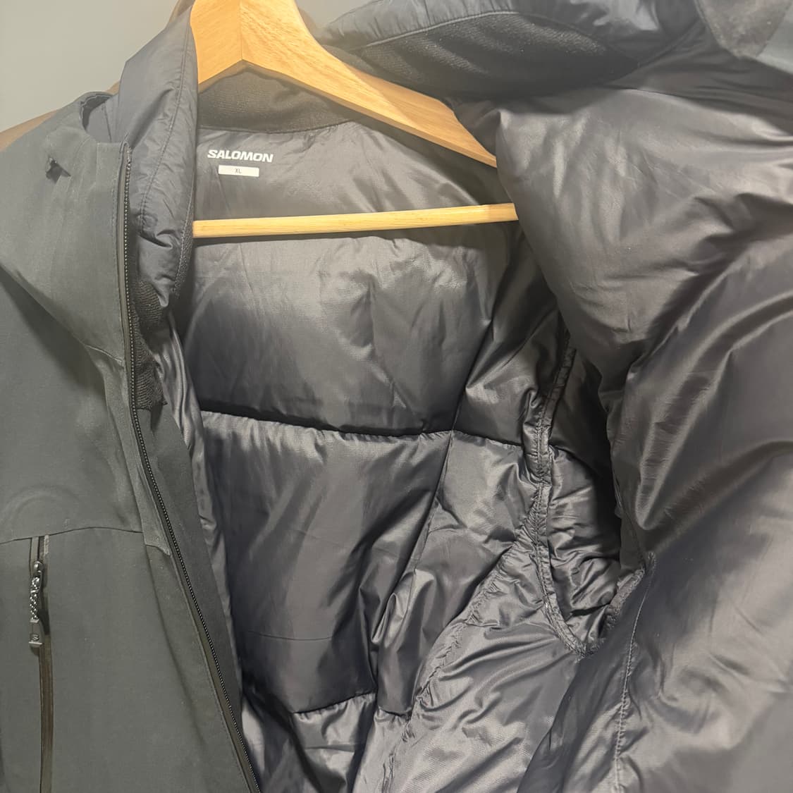 살로몬 3in1 고어텍스 바람막이 패딩자켓 상품이미지2