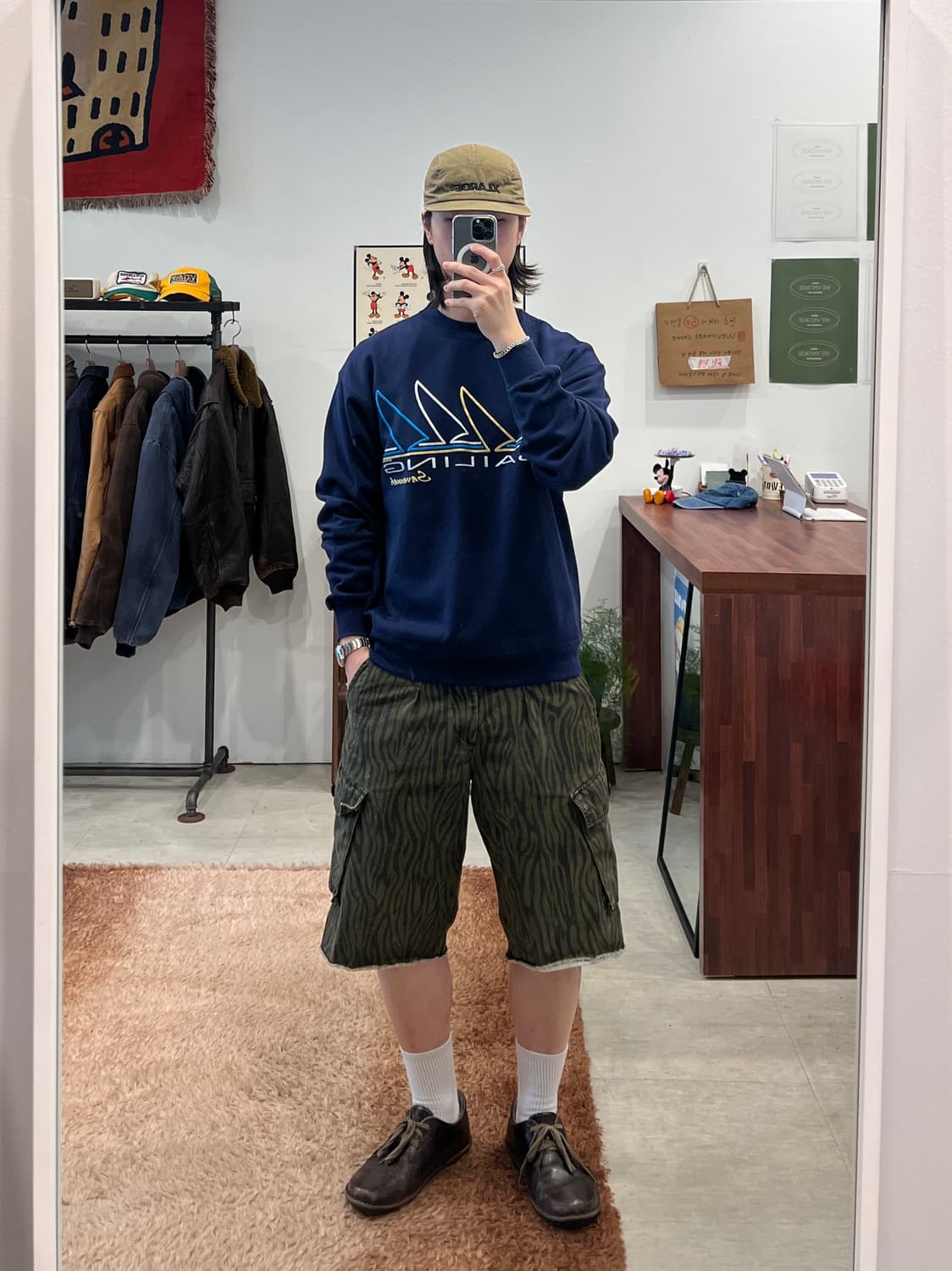 90s Hanes 헤인즈 SAILING 스웻셔츠 (made in USA) 상품이미지2